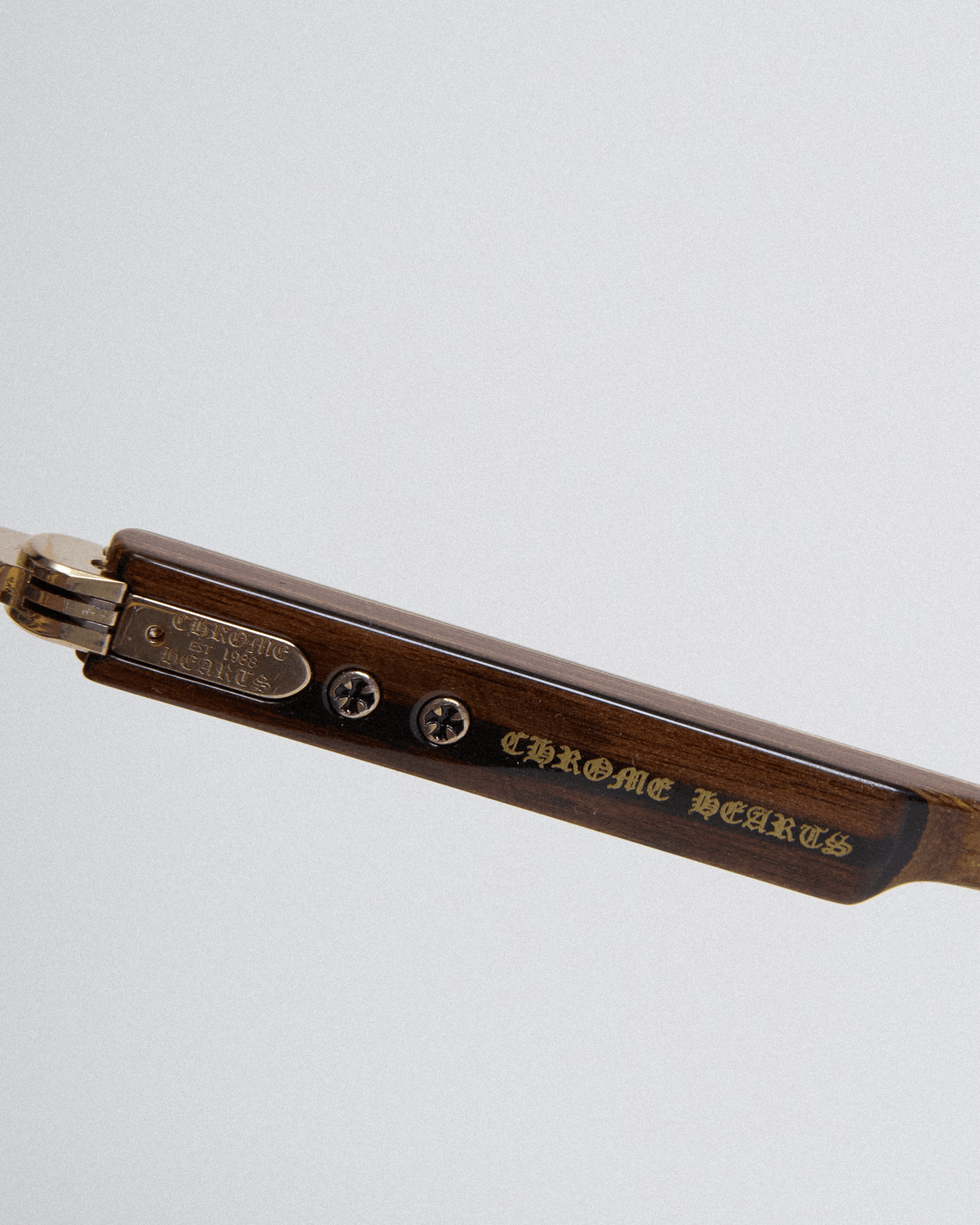 Chrome Hearts CHROME HEARTS DEEP II Gold Plated/Wood Size ONE SIZE - 6 Thumbnail