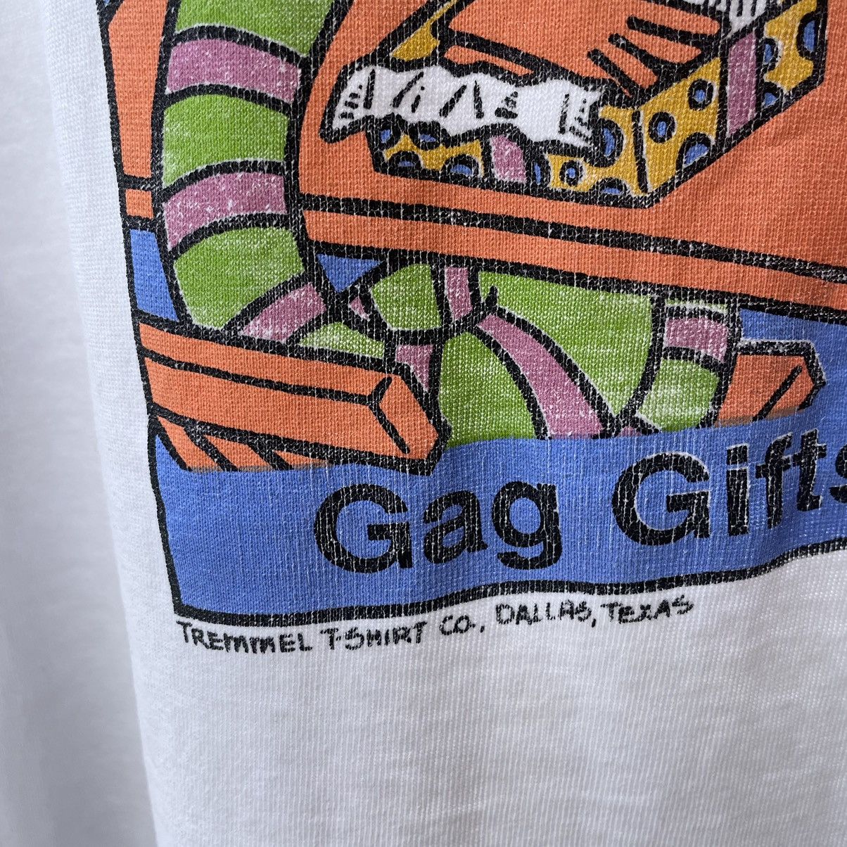Vintage 🔥Vintage 90s Gag Gift For Snakes Art Distress Tee Size US XL / EU 56 / 4 - 5 Thumbnail