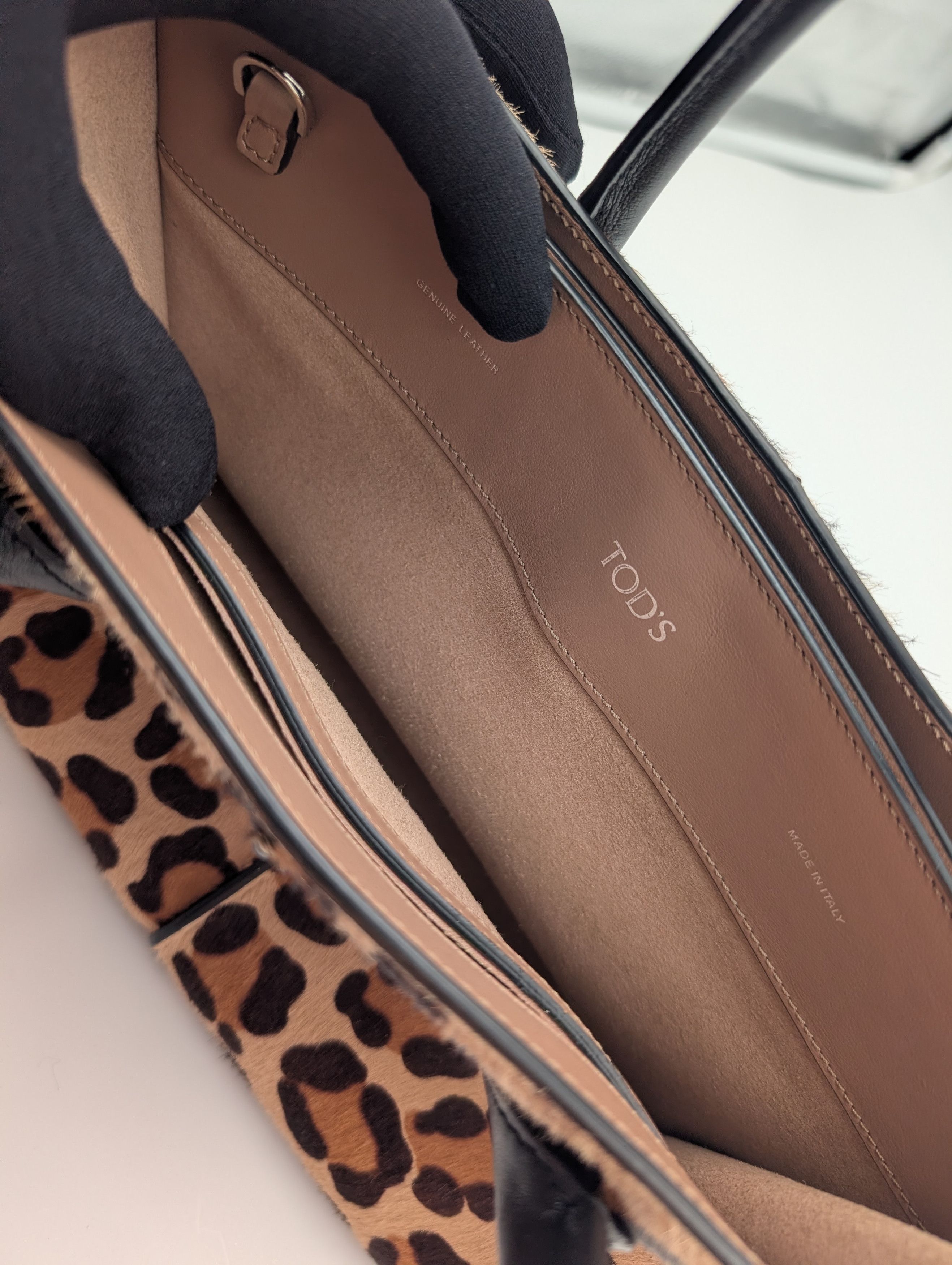 Tod's Animal Print Holly Handbag Size ONE SIZE - 11 Thumbnail