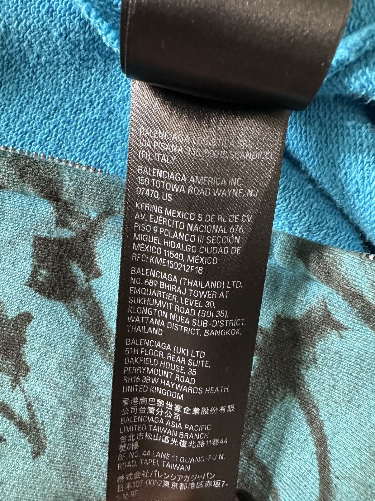 Balenciaga Balenciaga blue skater zip up Size US XS / EU 42 / 0 - 10 Thumbnail