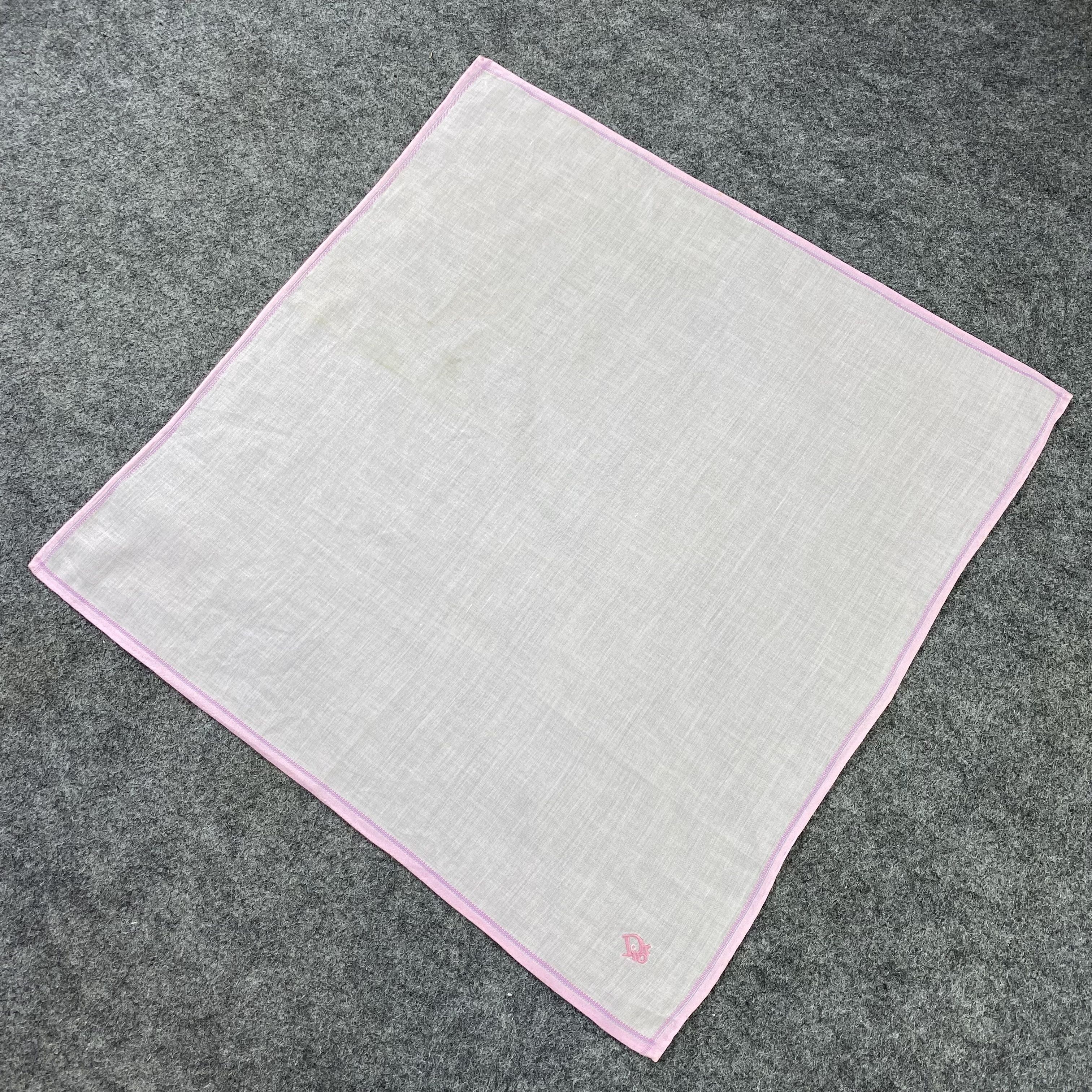 Designer Christian Dior Handkerchief / Bandana / Neckerchief-B805 Size ONE SIZE - 4 Thumbnail