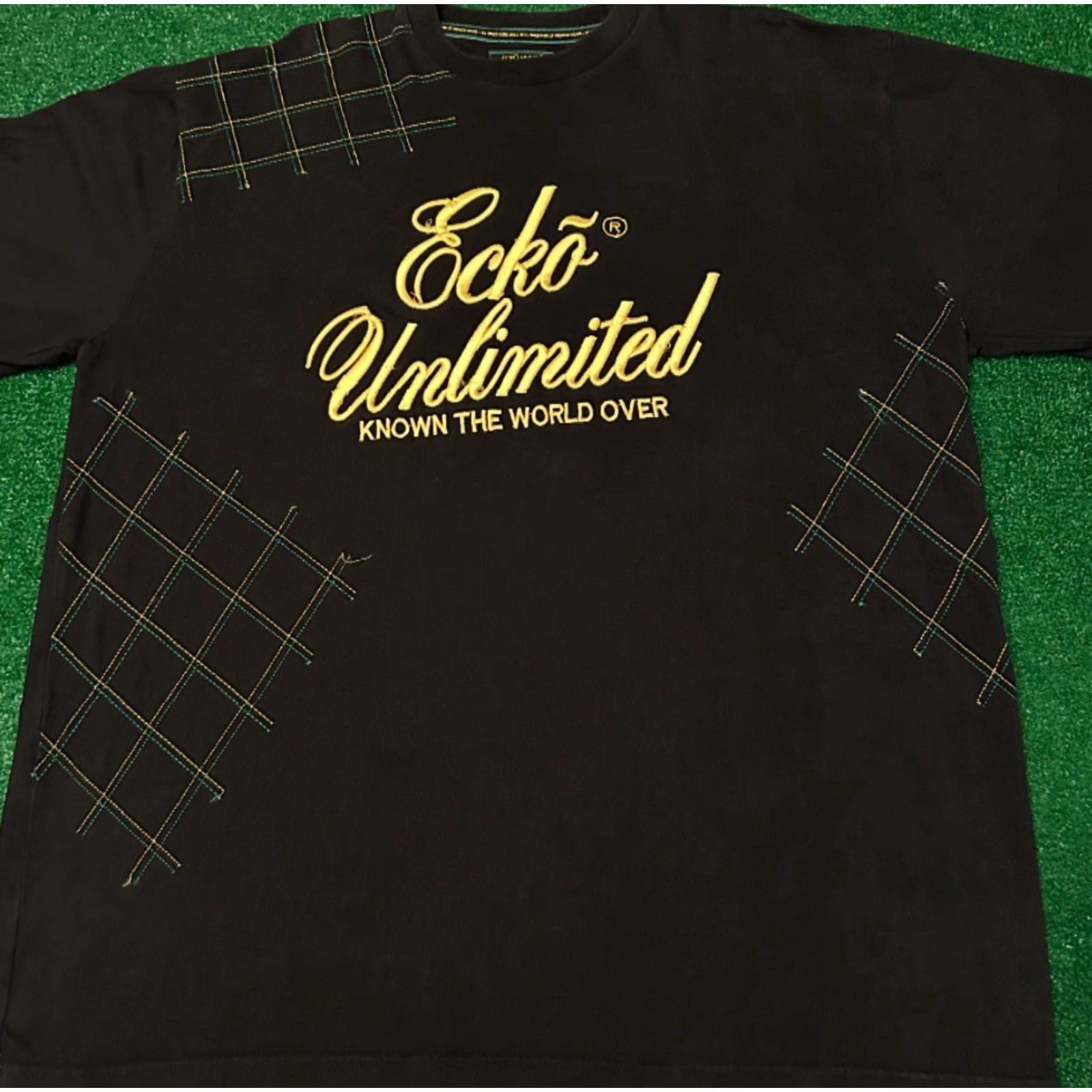 Ecko Unltd. VINTAGE Ecko Unltd Embroidered Logo Shirt Mens 3XL Black Short Sleeve T-Shirt Hip Hop Grunge Skater 90s Y2k Vintage Logo Size US XXL / EU 58 / 5 - 4 Thumbnail