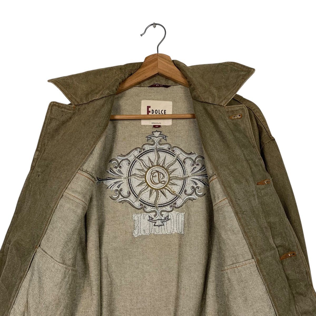 Japanese Brand Japanese Brand E Dolce Elegante Denim Jacket Size US M / EU 48-50 / 2 - 12 Thumbnail