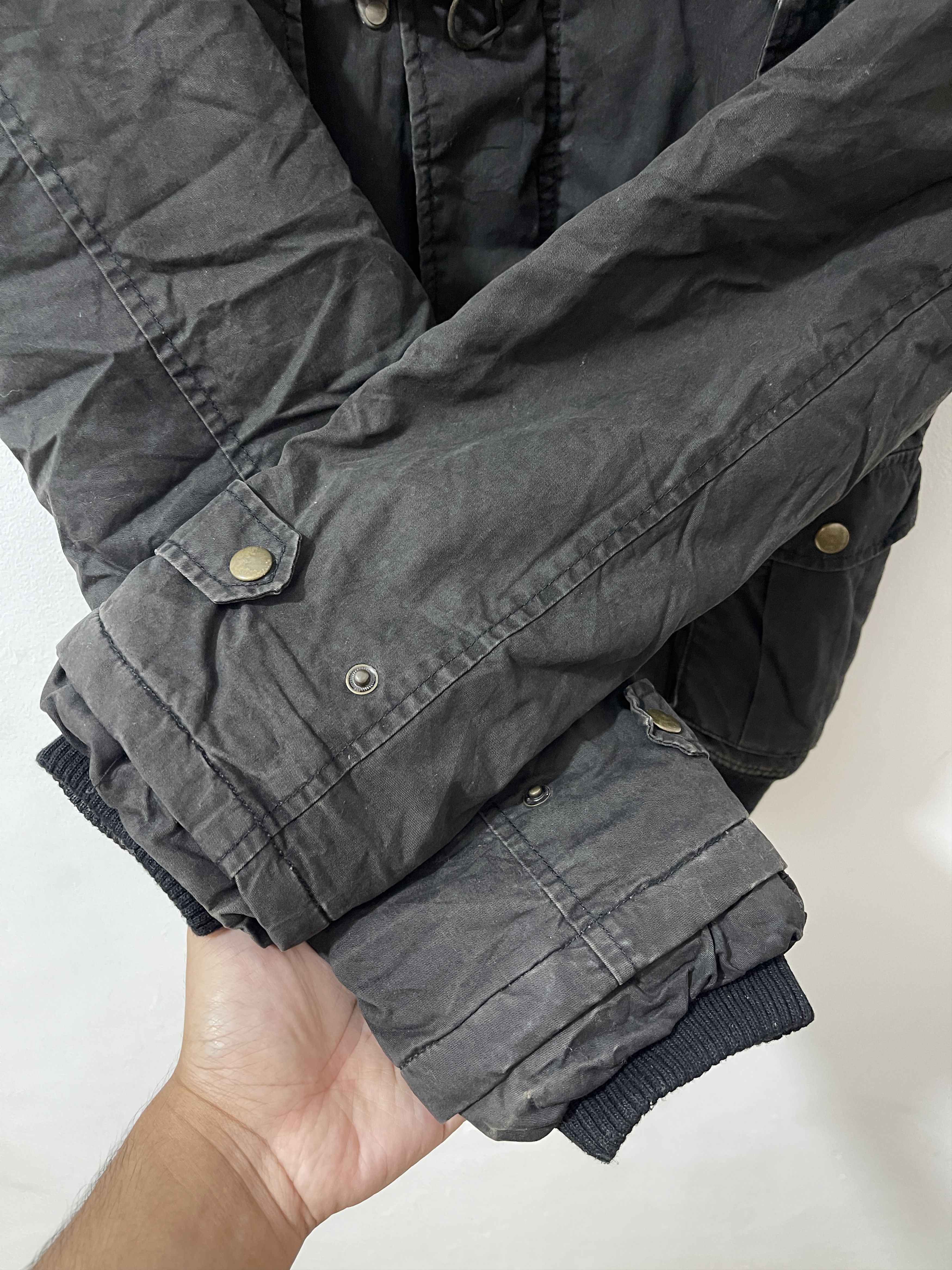 Japanese Brand 2000s Vence Japan Archive Fur Fireman Clasp Vkei Jacket Size US M / EU 48-50 / 2 - 2 Thumbnail