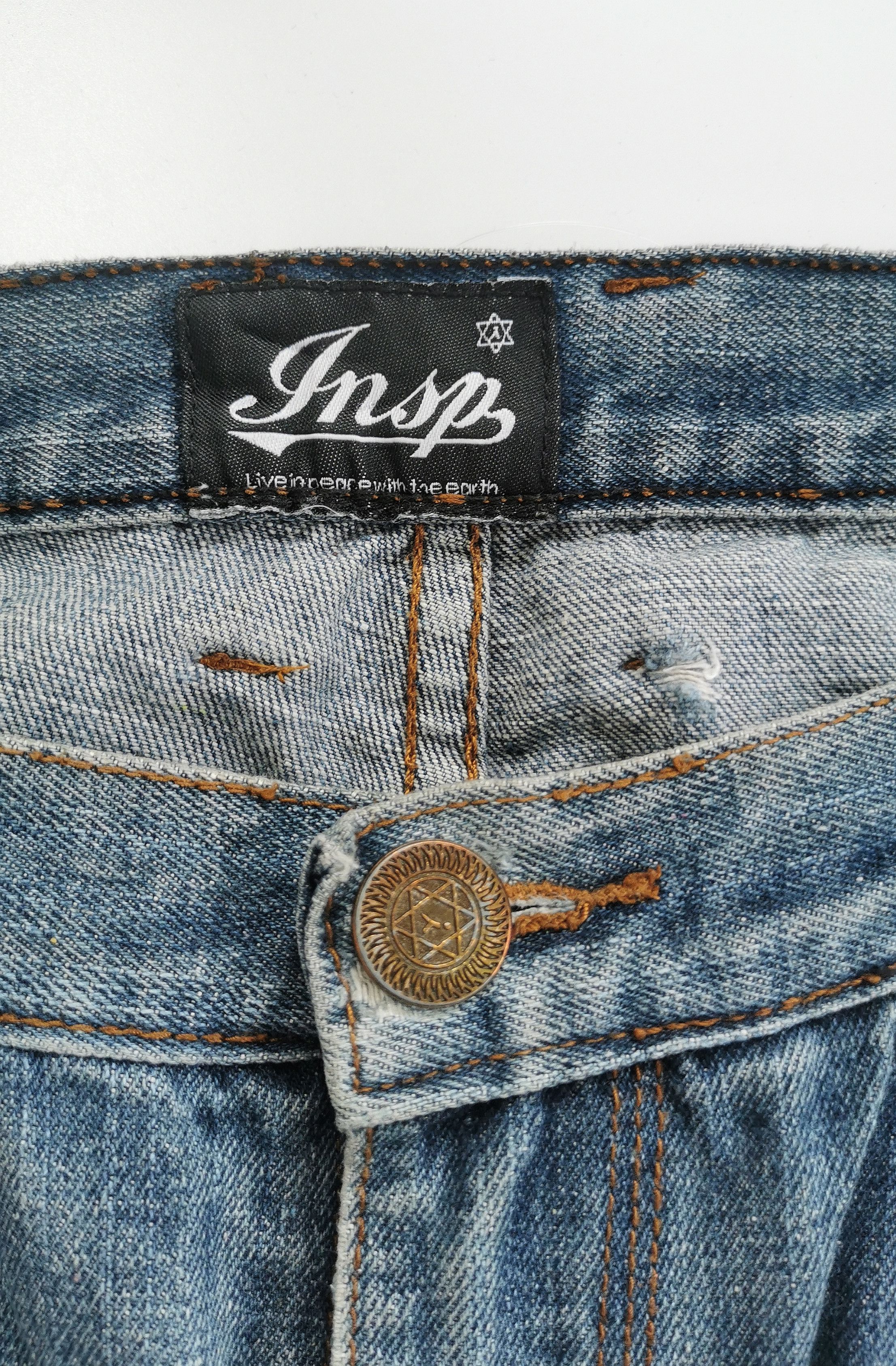 Japanese Brand Inspiration Jeans Size US 32 / EU 48 - 3 Thumbnail