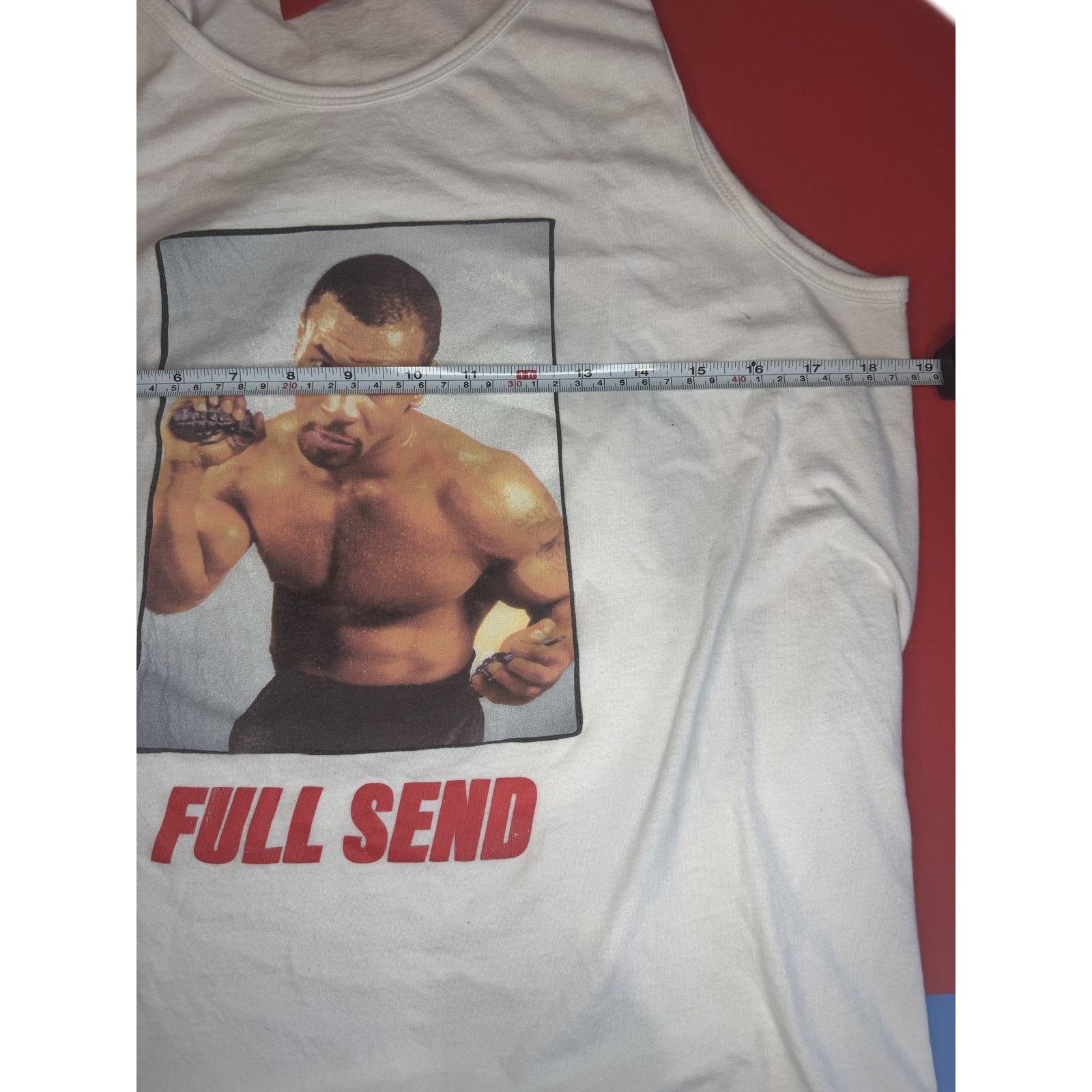 Full Send Full Send Tank Top Boxing Grenade Meme Graphic Size US M / EU 48-50 / 2 - 7 Thumbnail