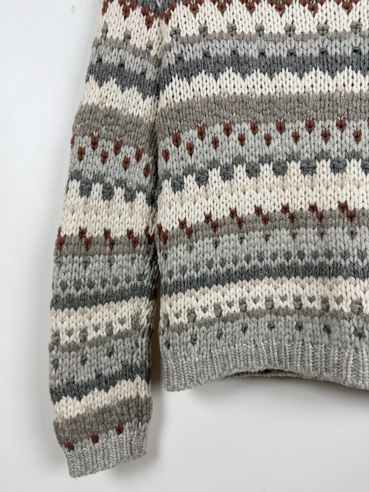 Brunello Cucinelli Cashmere/Silk Cable Knit Sweater