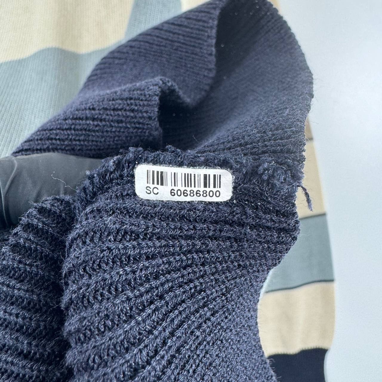 Escada Escada by Margaretha Ley Striped Knit Sweater Floral 38 Size M / US 6-8 / IT 42-44 - 5 Thumbnail