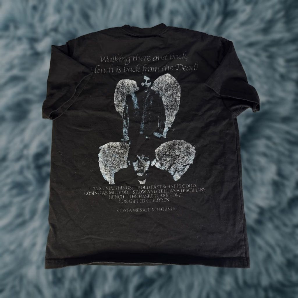 VINTAGE Basketcase Gallery Jimmy Page Robert Plant T Shirt Sz S Small USA Made