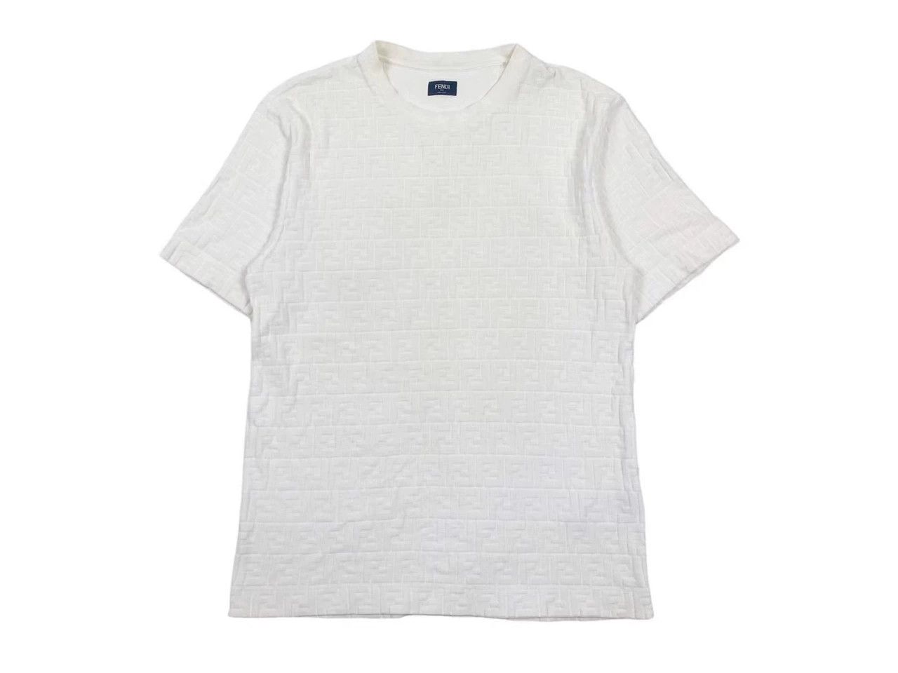 Fendi Fendi FF All-Over Print Terry Short-Sleeve Size US L / EU 52-54 / 3 - 1 Thumbnail