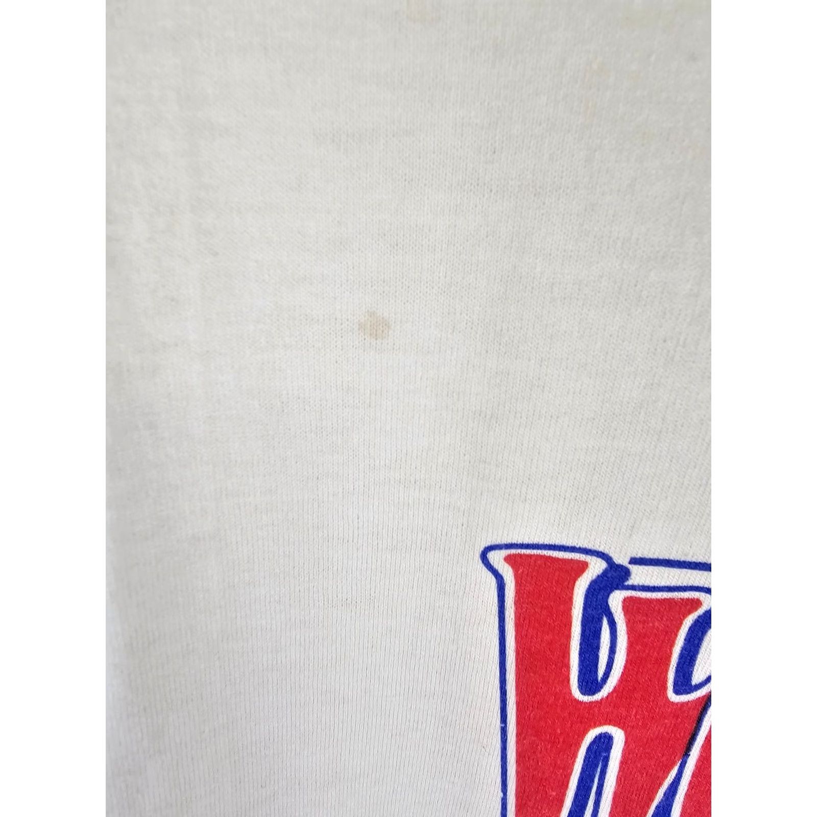 Vintage VINTAGE DETROIT PISTONS WORLD CHAMPS NBA BASKETBALL T-SHIRT SZ LARGE Shirt Mens Size L White Cotton 1989 90s Mens Size US L / EU 52-54 / 3 - 7 Thumbnail