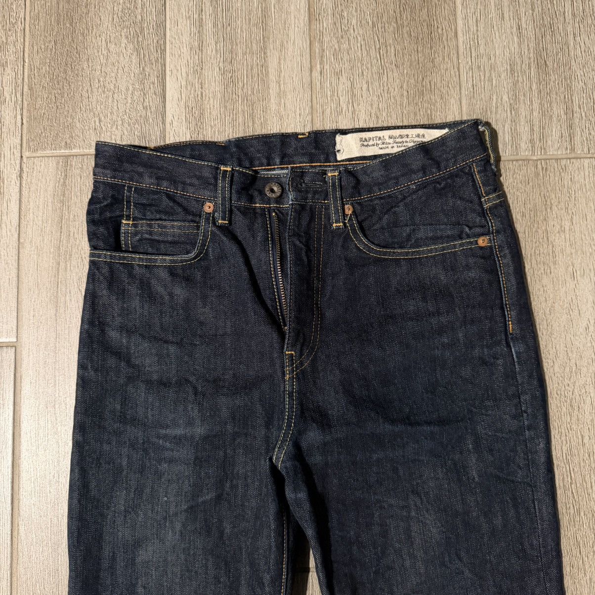 Kapital Kapital Okabellbo Indigo Size 29 Flared Jeans Size US 29 - 2 Thumbnail