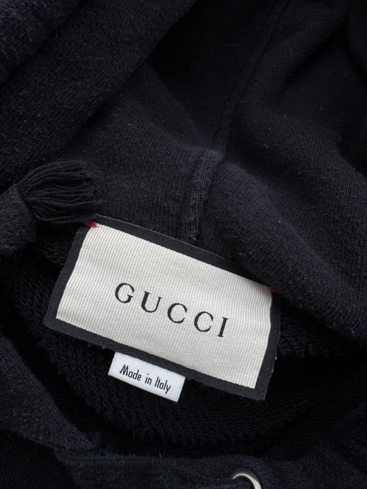 Designer × Gucci Rare Gucci Mouth print Hooded sweatshirt Size US L / EU 52-54 / 3 - 4 Thumbnail