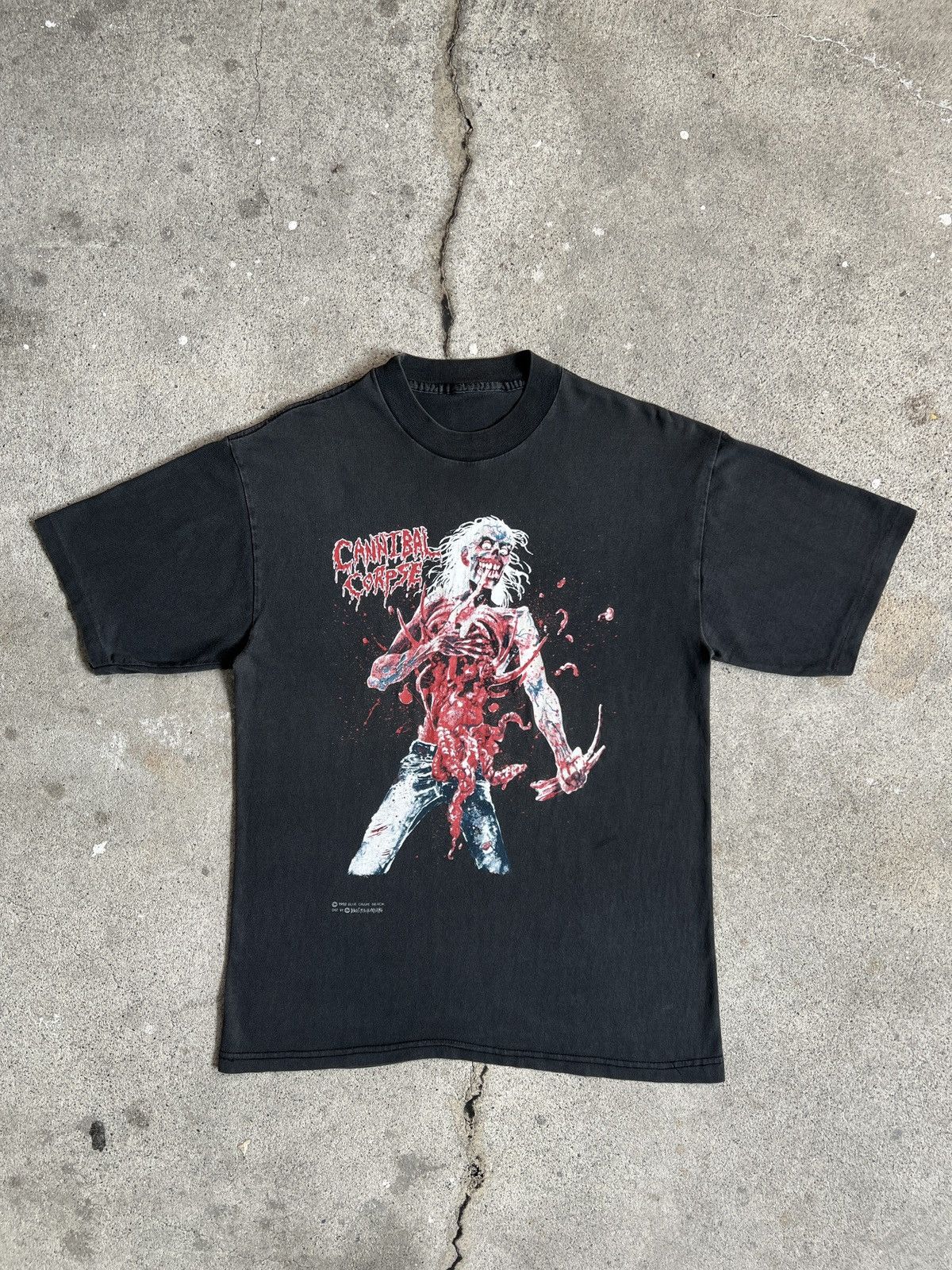 1990s Cannibal Corpse Eaten Back To Life Band Tee