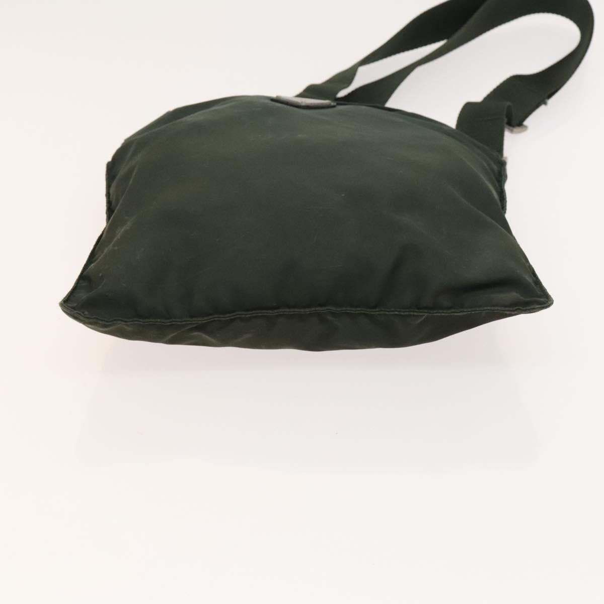 Prada PRADA Shoulder Bag Nylon Khaki Silver Size ONE SIZE - 9 Thumbnail