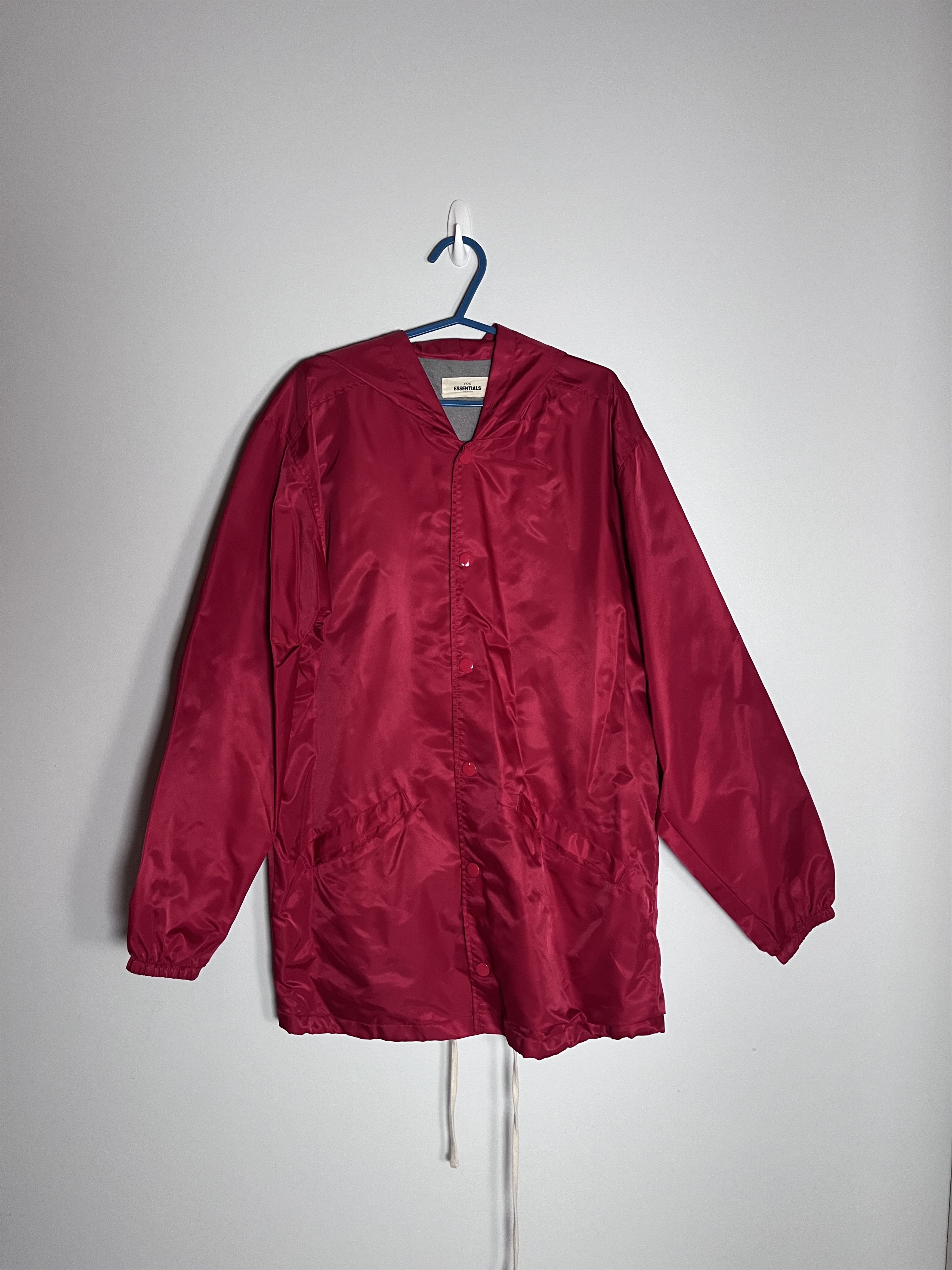 Fear of God Essentials Long Rain Jacket Size US M / EU 48-50 / 2 - 2 Thumbnail