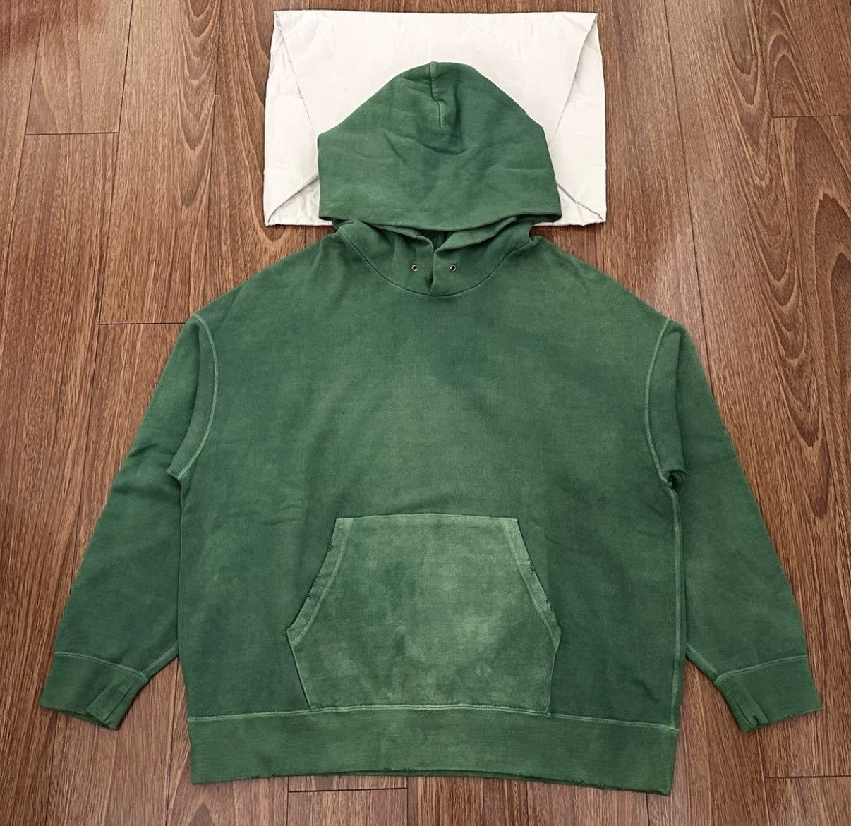 Visvim VISVIM AMPLUS HOODIE P.O. (UNEVEN DYE) 20SS Tie-dye Hoodie Size US M / EU 48-50 / 2 - 1 Thumbnail