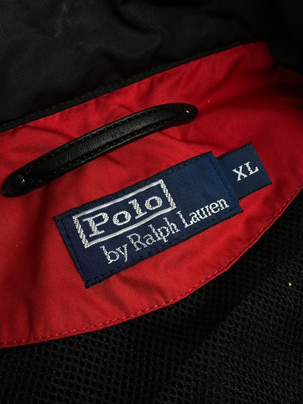 Polo Ralph Lauren 🔥 POLO RALPH LAUREN RED JACKET RACING TEAM MOTO STYLE Size US XL / EU 56 / 4 - 21 Thumbnail