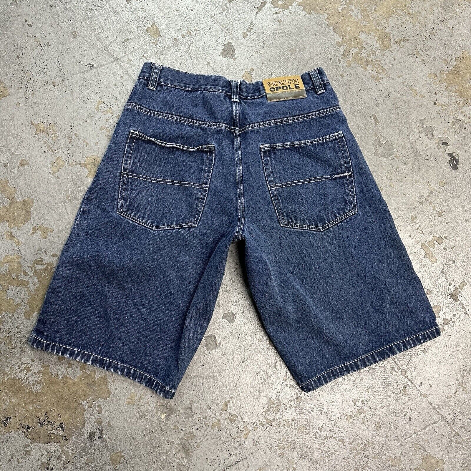 JNCO × Southpole Vintage Y2K Southpole Blue Denim Jean Shorts Jorts Size 38 Size US 38 / EU 54 - 2 Thumbnail