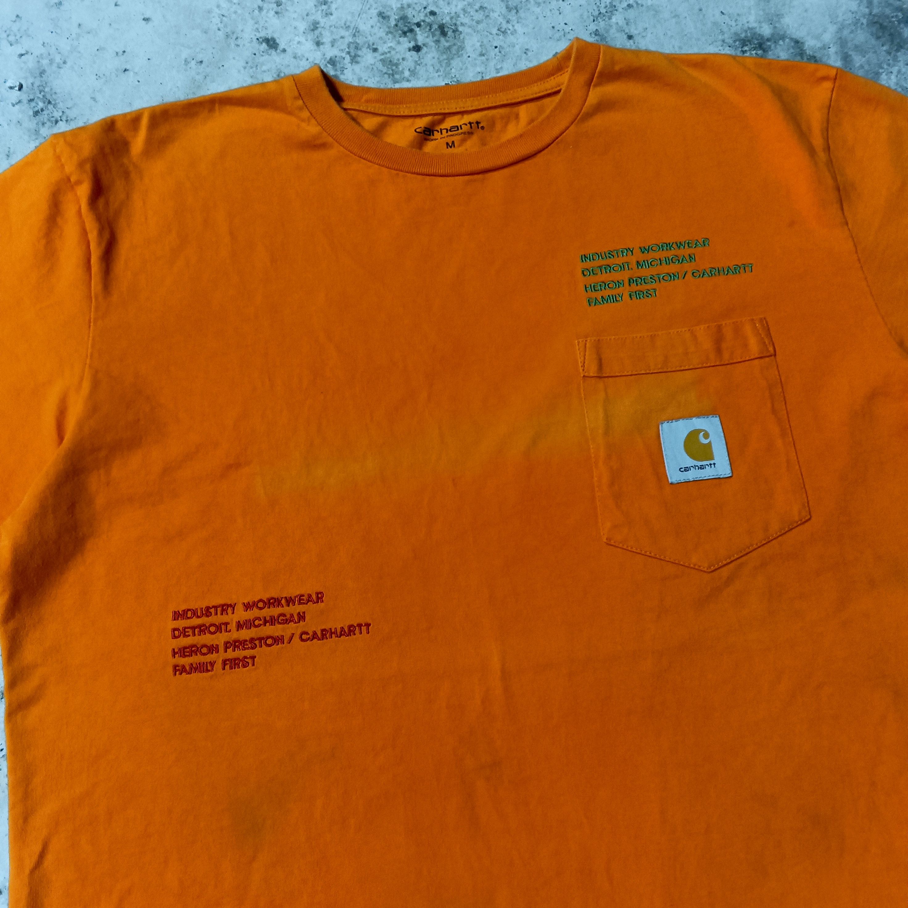 Carhartt Wip Faded Carhartt WIP x Heron Preston Medium Size Size US M / EU 48-50 / 2 - 3 Thumbnail