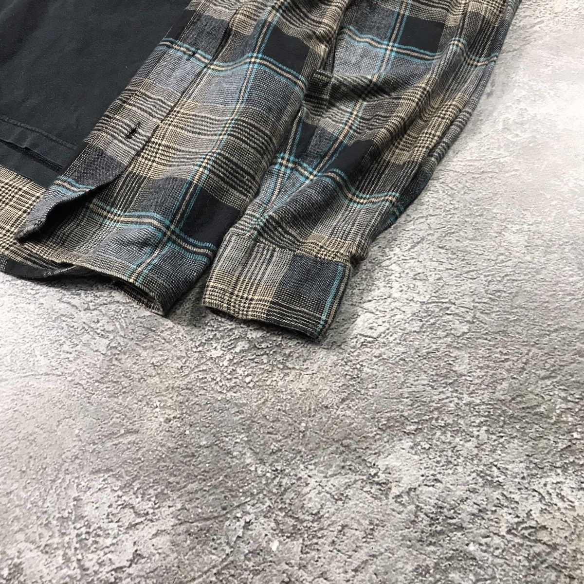 Vintage Vintage 90s Plaid Chore Coat Grunge Streetwear Baggy Slim XL Size US XL / EU 56 / 4 - 3 Thumbnail