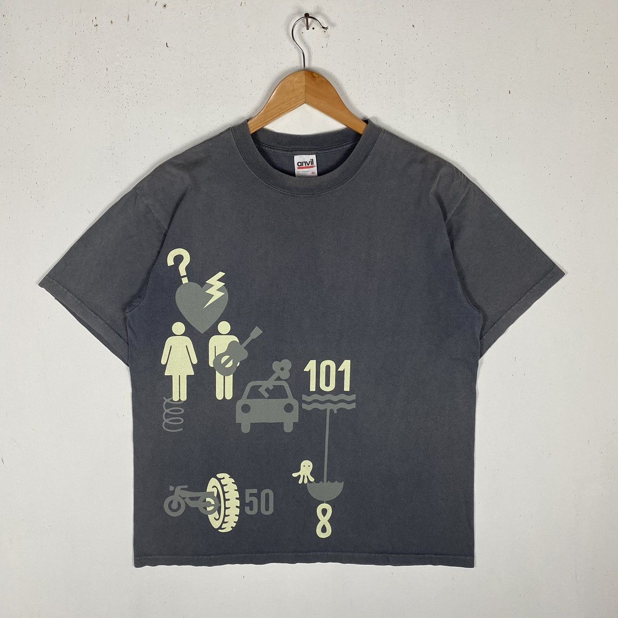 Band Tees × Vintage VINTAGE RADWIMPS SPRING ROLL TOUR JAPANESE BAND TEE Size US M / EU 48-50 / 2 - 2 Thumbnail
