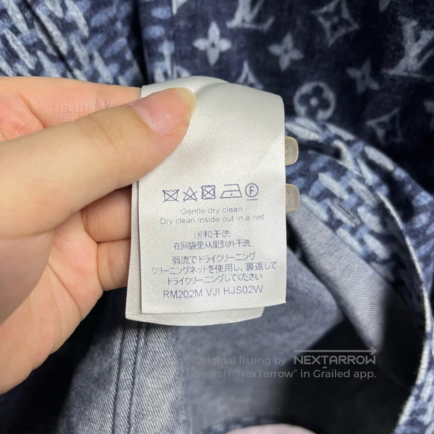 Louis Vuitton Louis Vuitton Logo-spliced single-row buttoned collar long Size US L / EU 52-54 / 3 - 3 Thumbnail