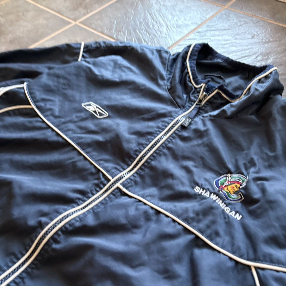 Reebok × Vintage Vintage Reebok Shawinigan windbreaker hockey size Xl Size US XL / EU 56 / 4 - 2 Thumbnail