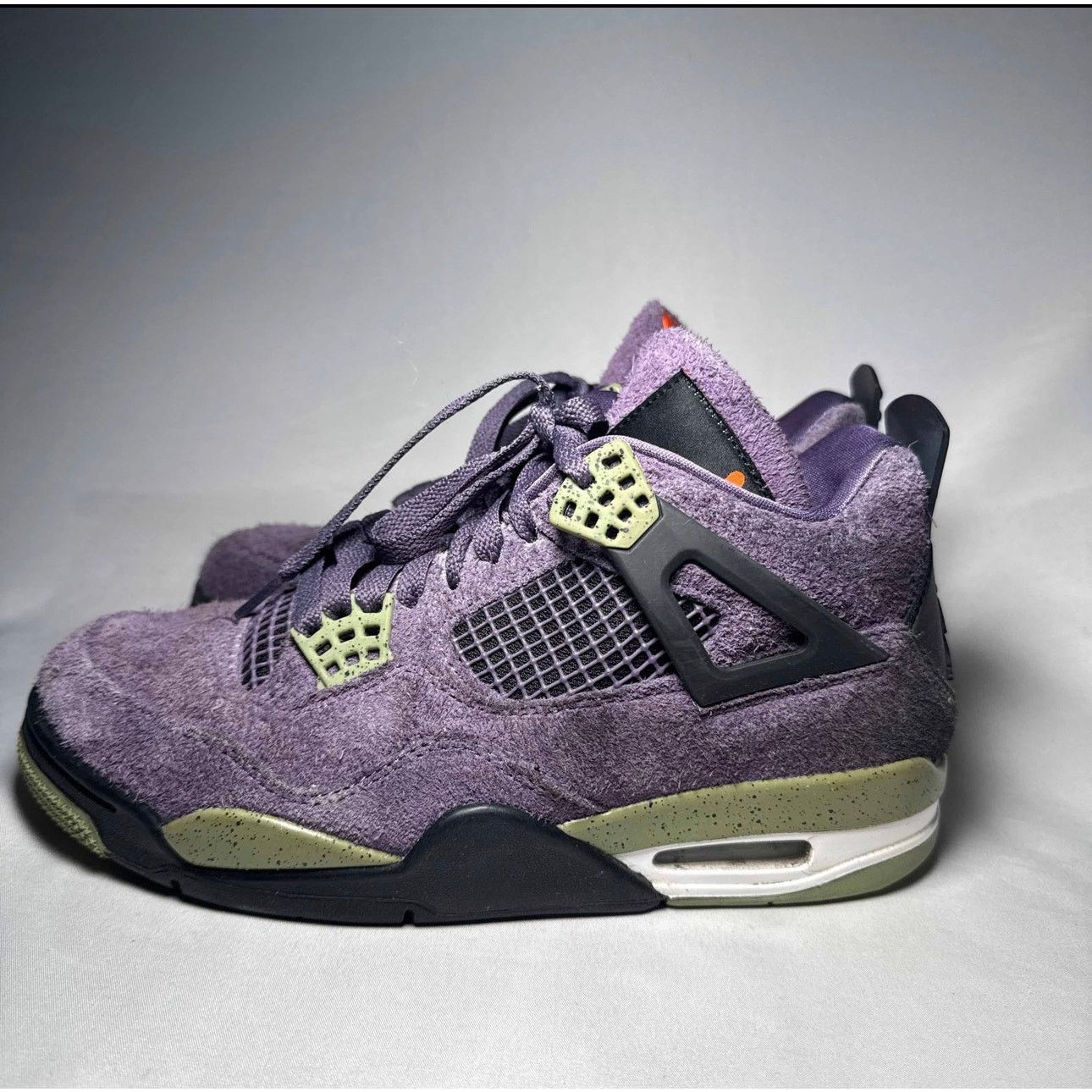 Jordan Brand × Nike Size 8.5 Wmns Air Jordan 4 Retro Canyon Purple Women's Shoes Size US 8.5 / IT 38.5 - 9 Thumbnail
