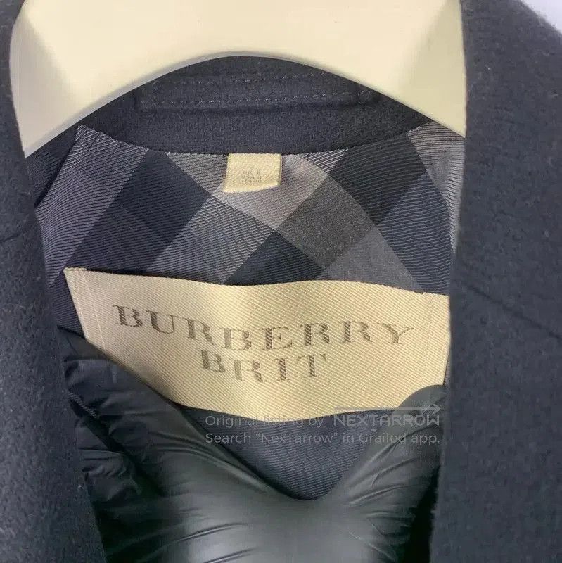 Burberry Burberry Black Wool Ladies Coat. Size XXS / US 00 / IT 34 - 3 Thumbnail