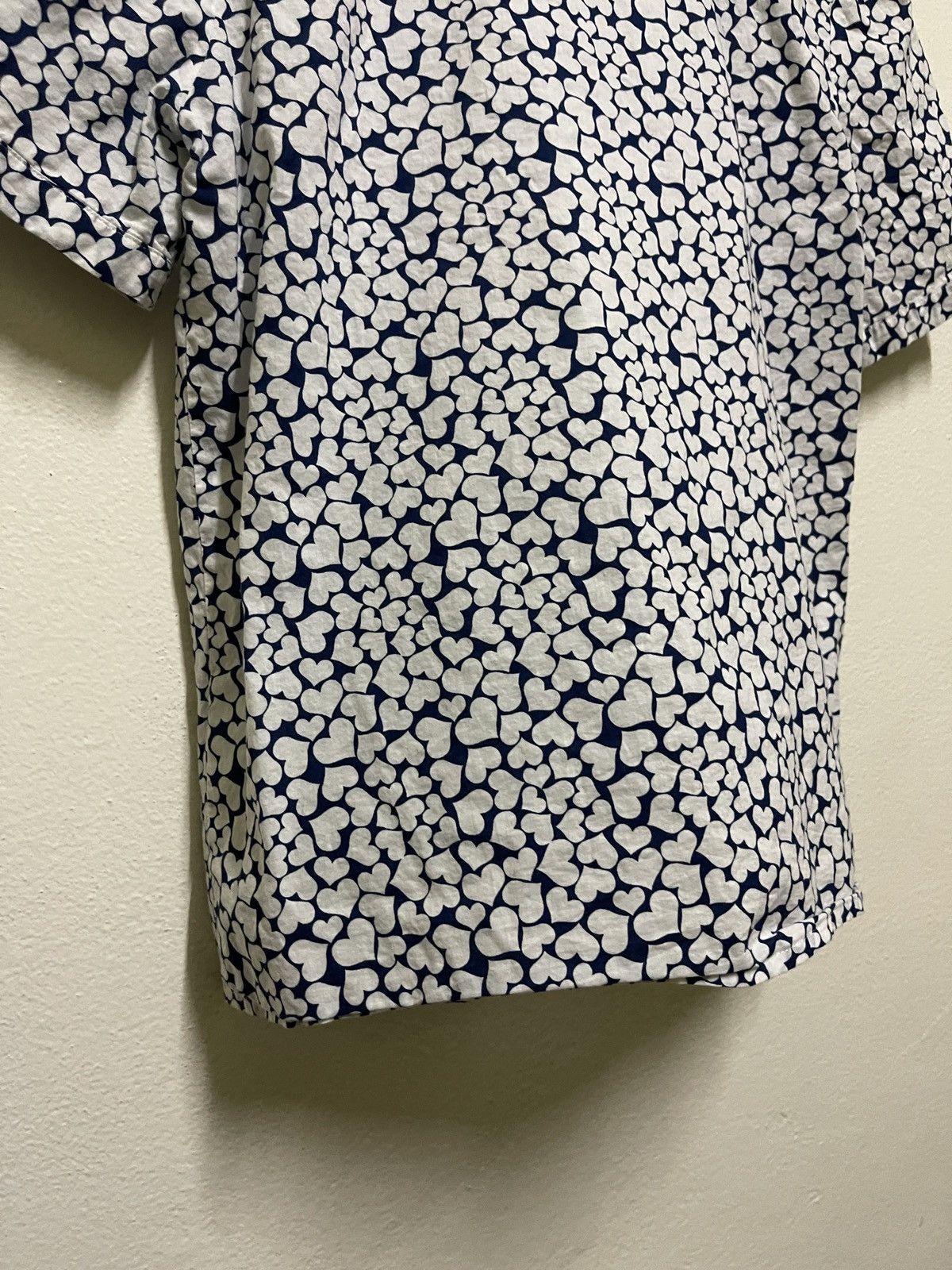 agnes b. Agnes b. Love Full Print Shirt Long Collar Size XS / US 0-2 / IT 36-38 - 9 Thumbnail