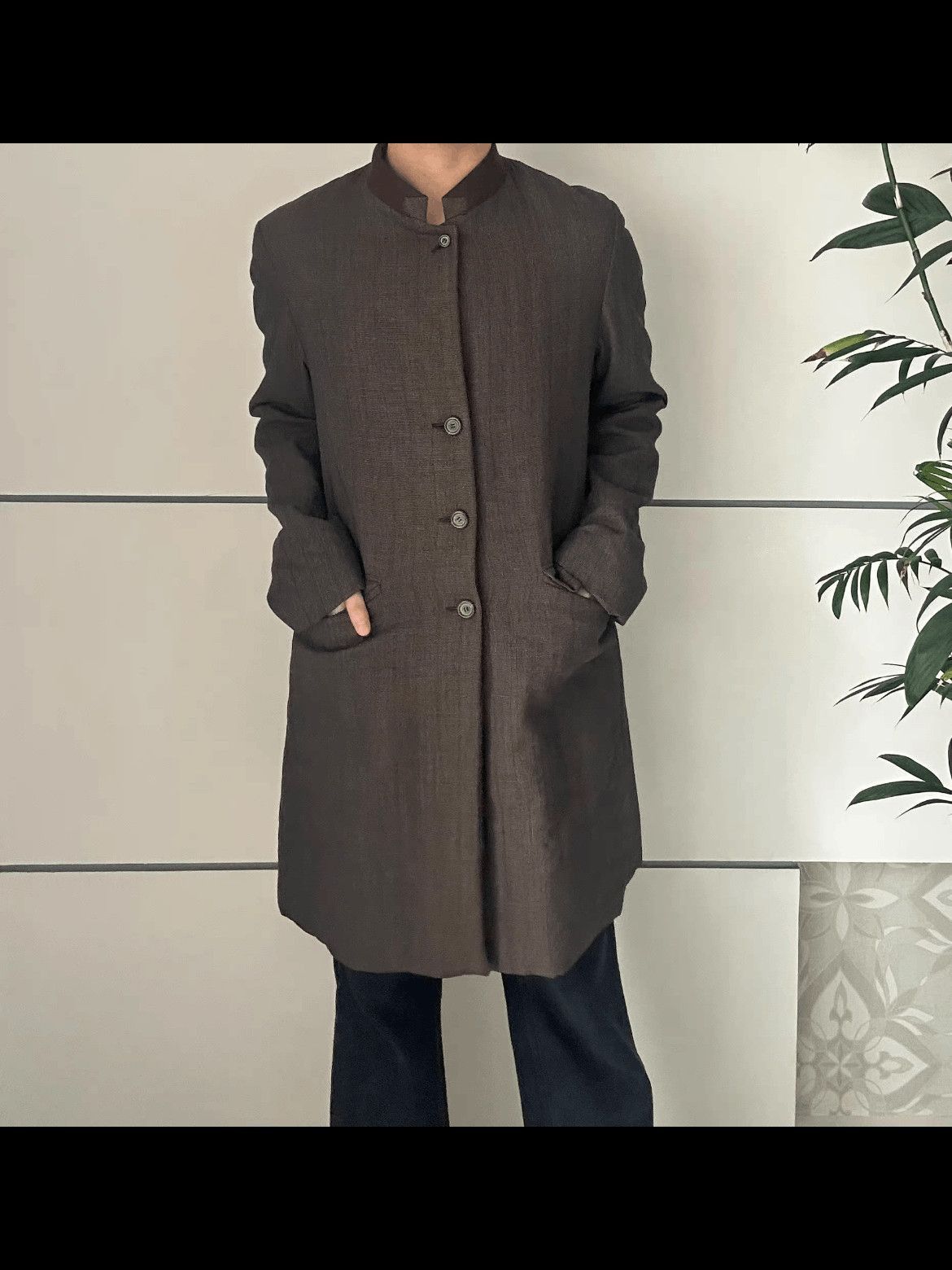 Dries Van Noten Sz 46 Dries Van Noten Stripe Pattern Coat-2508 Size US S / EU 44-46 / 1 - 9 Thumbnail