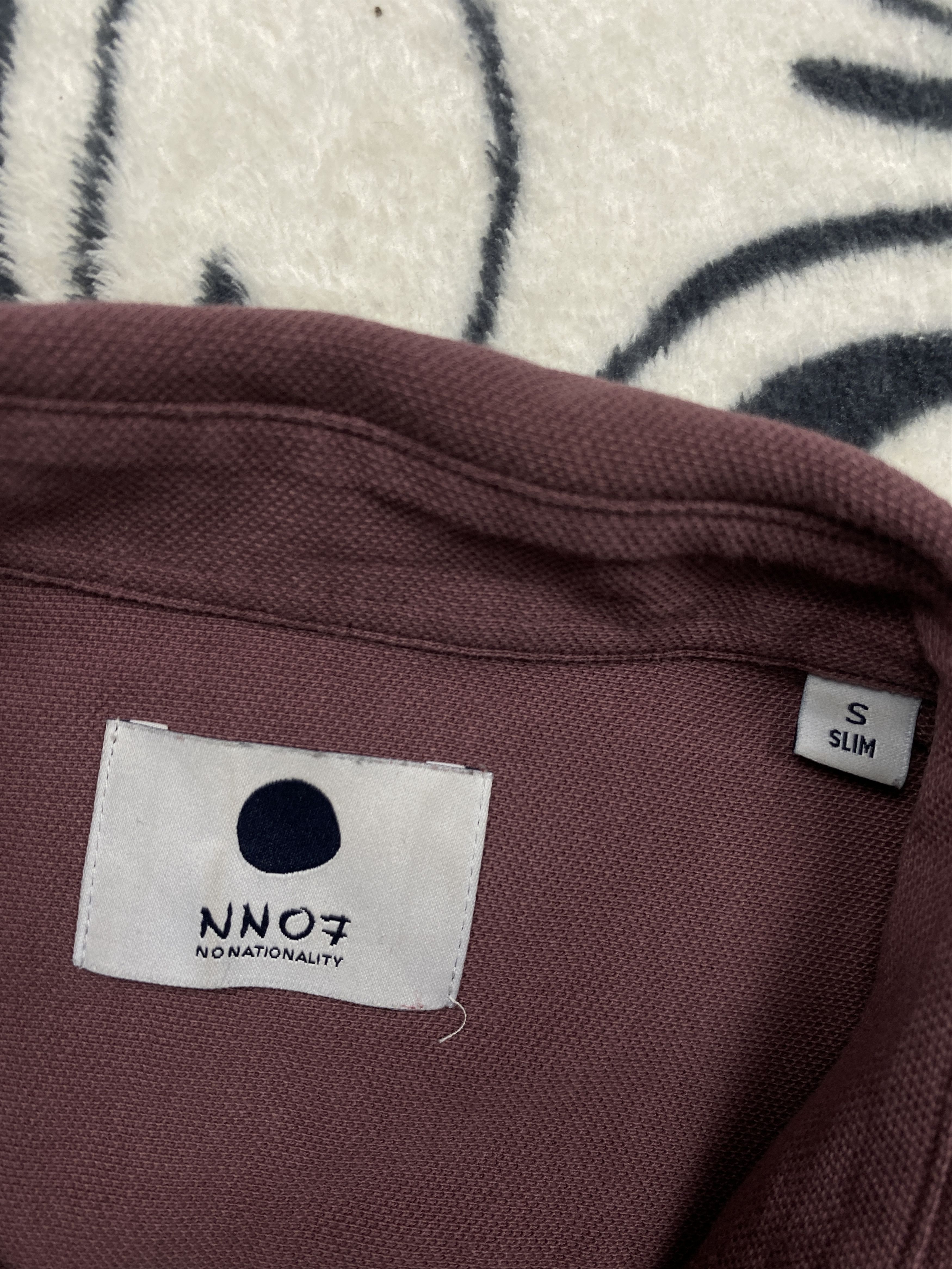 NN07 × Vintage No Nationality NN07 Mens Long Sleeve Polo Shirt Size US S / EU 44-46 / 1 - 4 Thumbnail