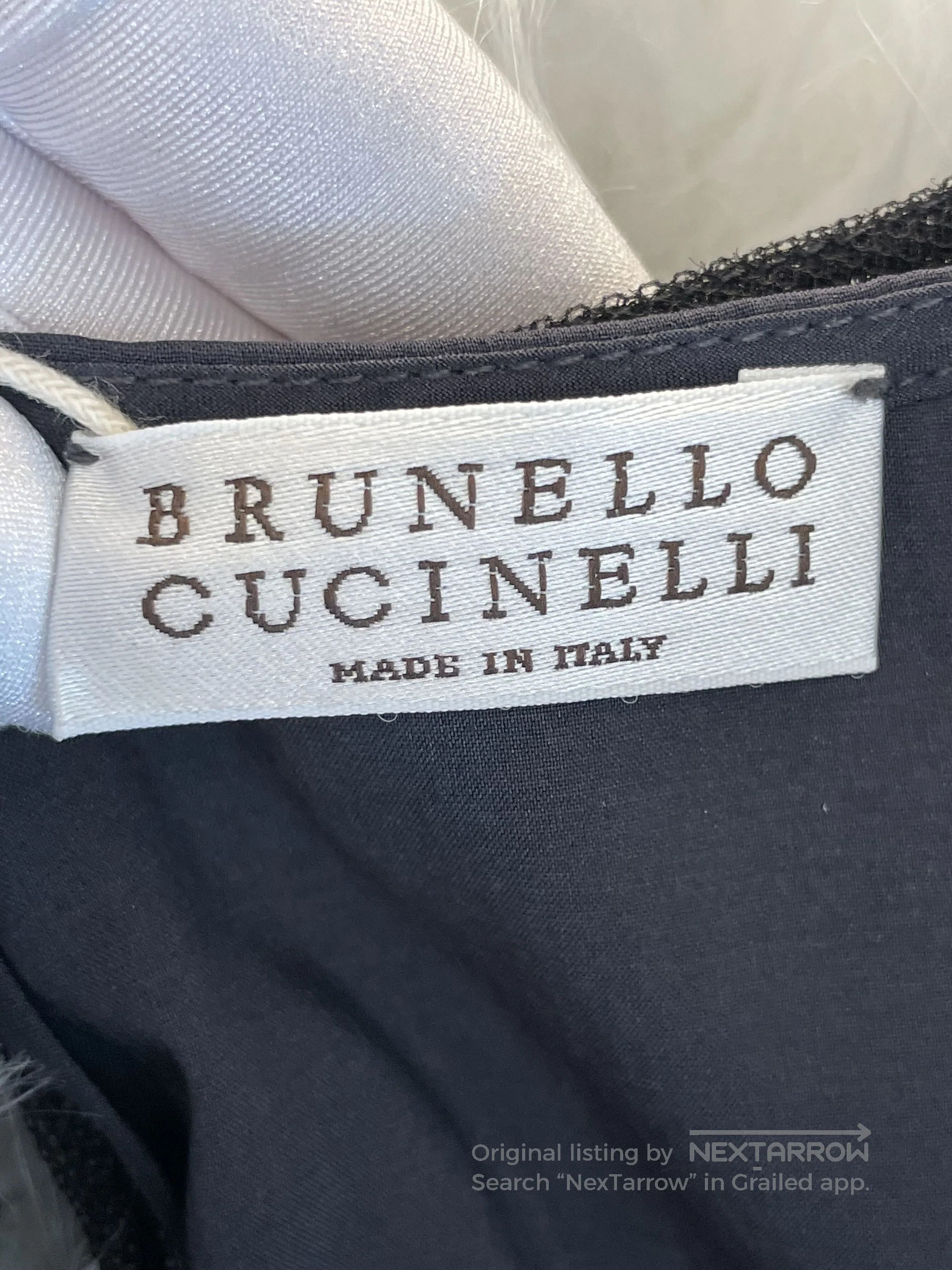 Brunello Cucinelli Brunello Cucinelli Black Silk Tank XS. Size US XS / EU 42 / 0 - 3 Thumbnail