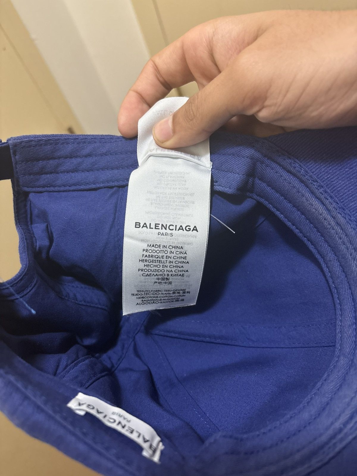 Balenciaga Balenciaga blue cap #luxury #fashion Size ONE SIZE - 4 Thumbnail