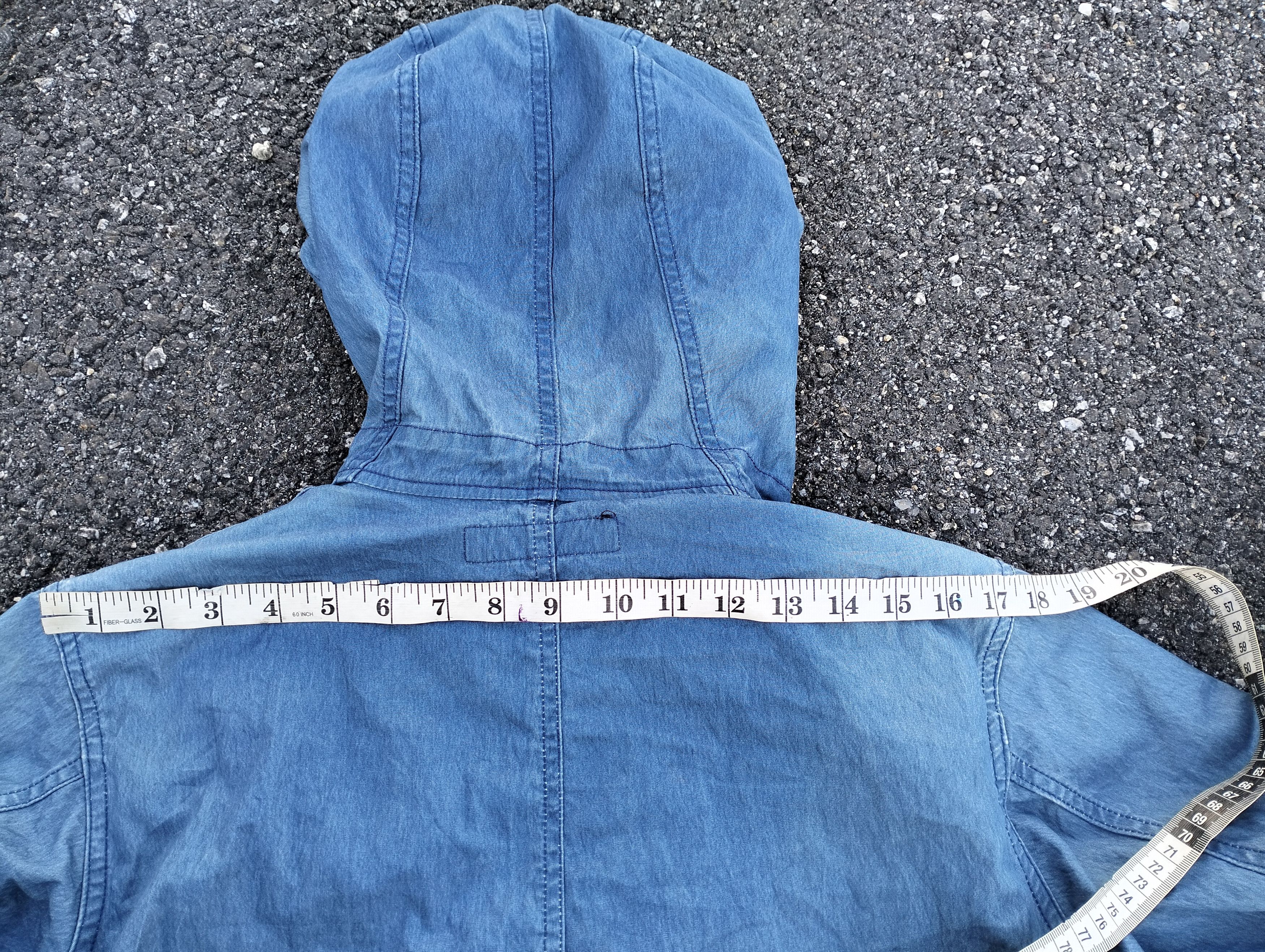 Freemans Sporting Club Vintage Freemans Sporting Club Soft DenimLong Jacket Hoodie Size US M / EU 48-50 / 2 - 19 Thumbnail