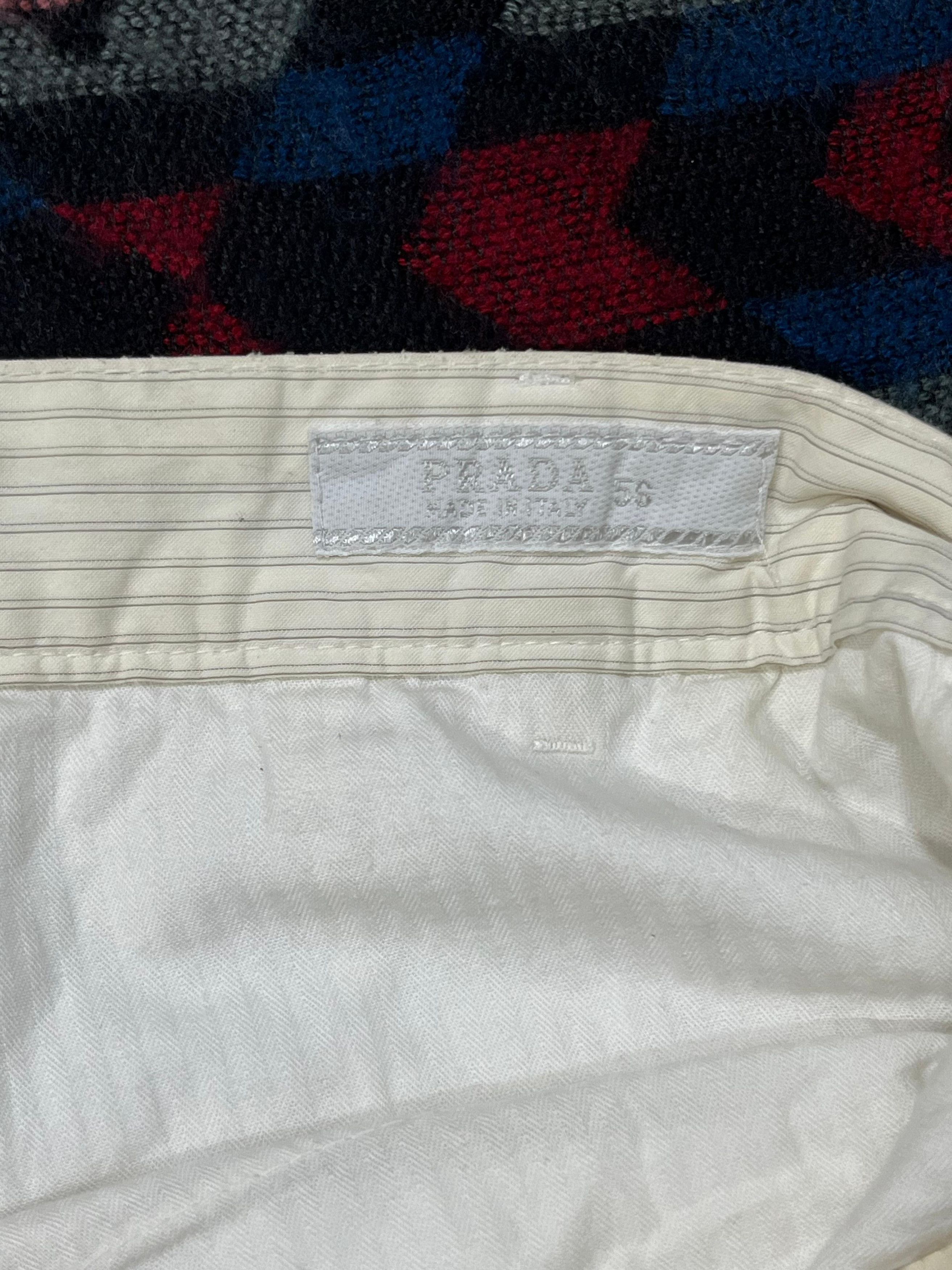 Prada Vintage Prada Cotton Stripe Pants Size US 38 / EU 54 - 8 Thumbnail
