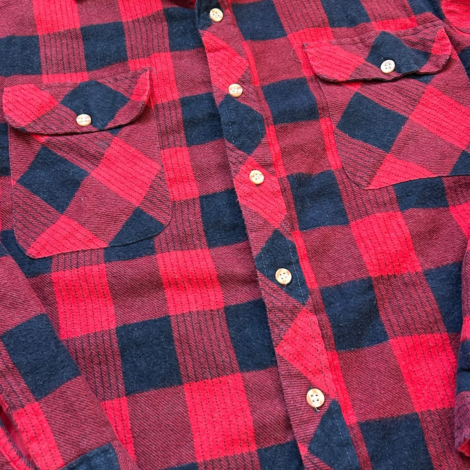 Vintage Vintage Chore Coat Flannel Shirt Jacket Plaid 90s Grunge Size US M / EU 48-50 / 2 - 5 Thumbnail