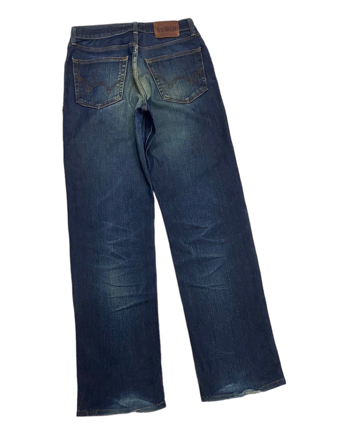 Edwin EDWIN 13oz 503 FLEX DISTRESSED DENIM JEANS JAPAN Size US 30 / EU 46 - 7 Thumbnail