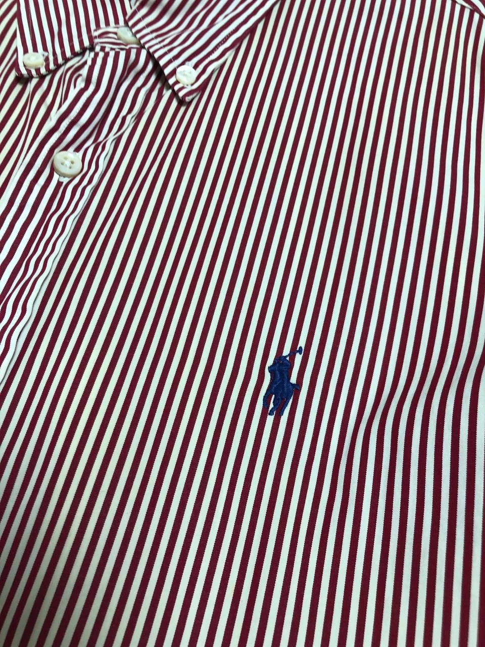 Polo Ralph Lauren × Vintage Polo Ralph Lauren Button Up Shirt Pink PRL Y2K Pony Size US XL / EU 56 / 4 - 9 Thumbnail