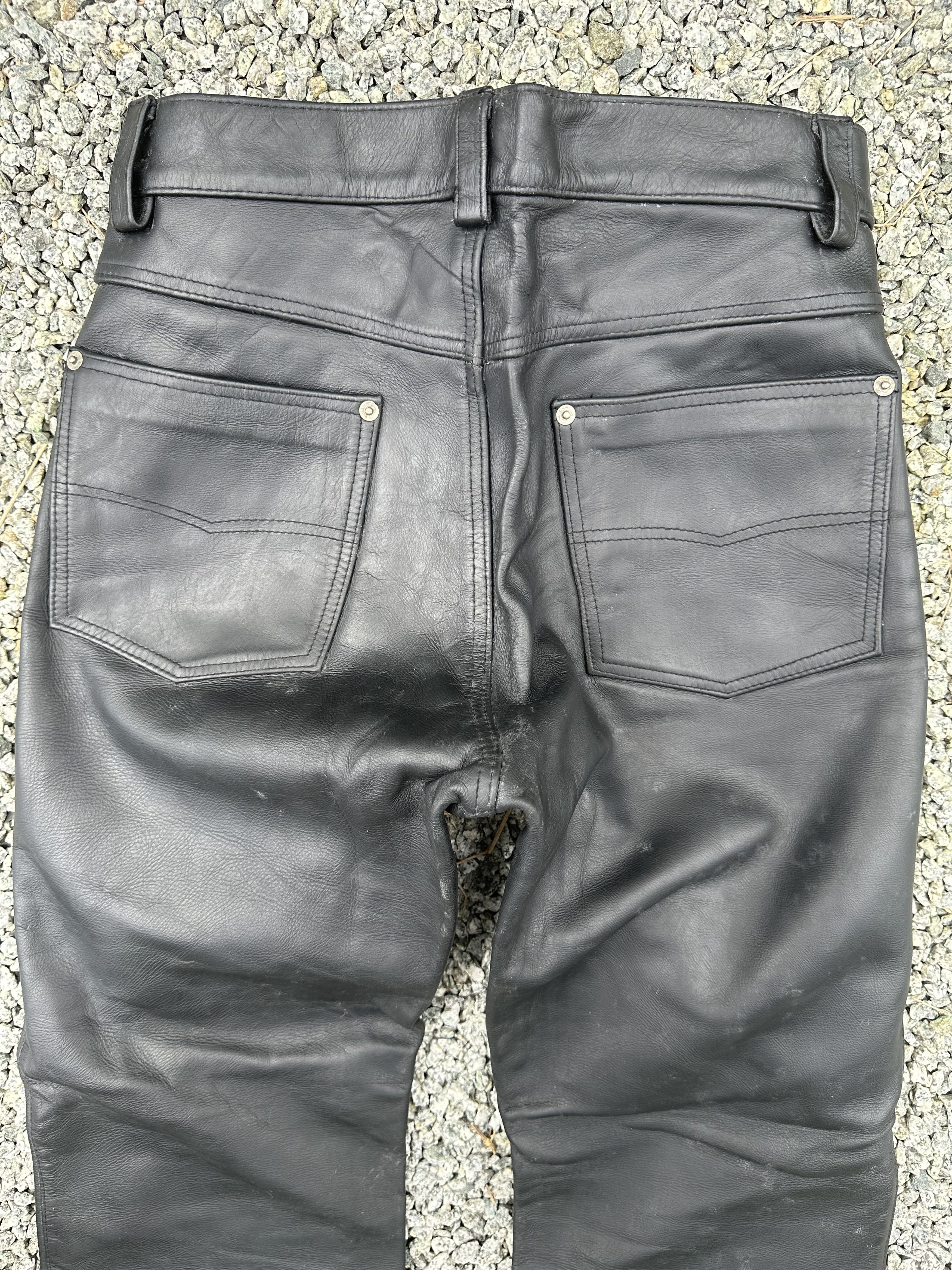 Indian Motorcycle Rare Vintage Indian Motorcycles Leather Racing Bikers Pants Size US 30 / EU 46 - 15 Thumbnail