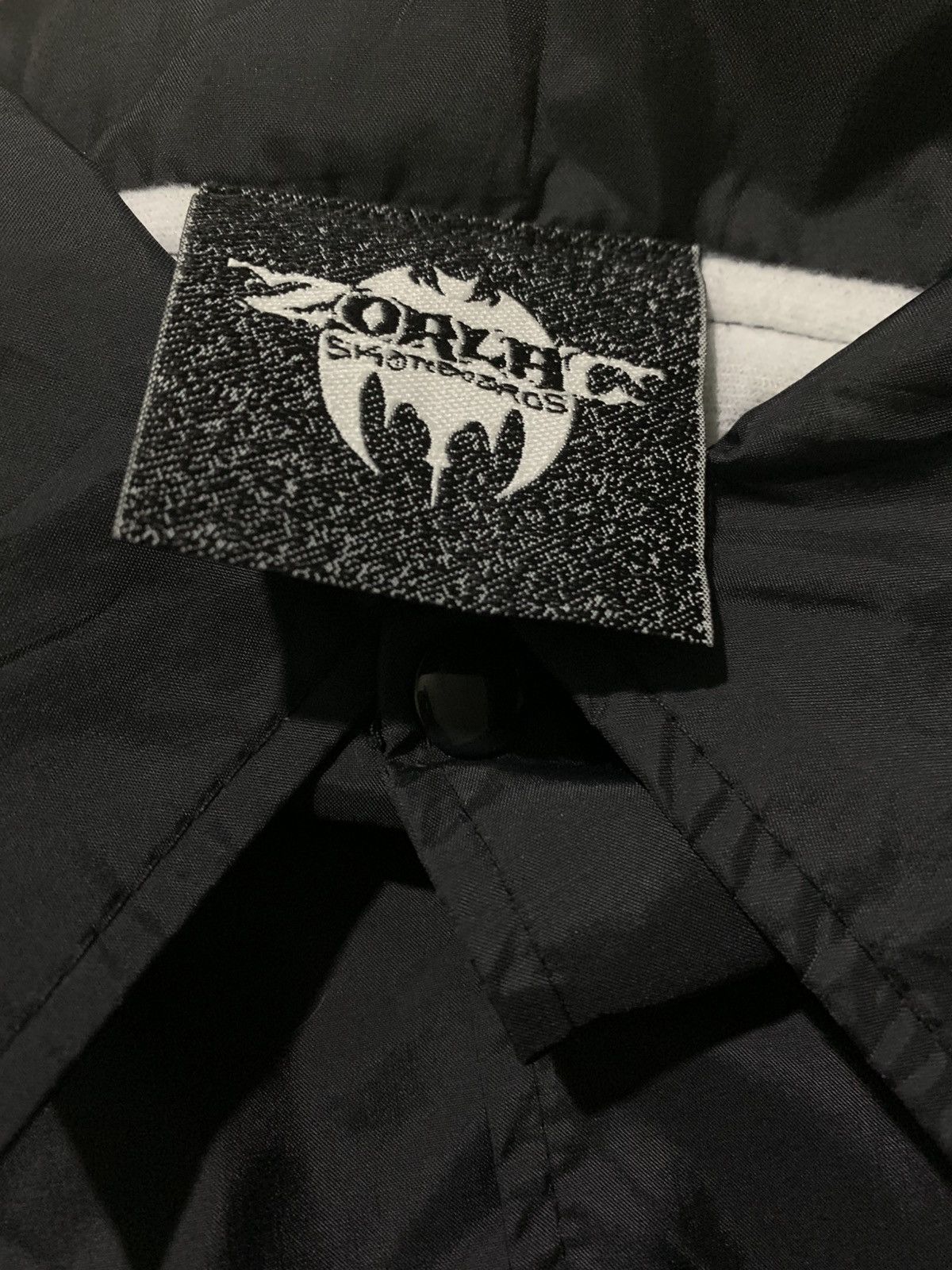 Vintage 80s Zorlac Skateboards Shut Up And Skate Windbreaker Jacket Size US M / EU 48-50 / 2 - 4 Thumbnail
