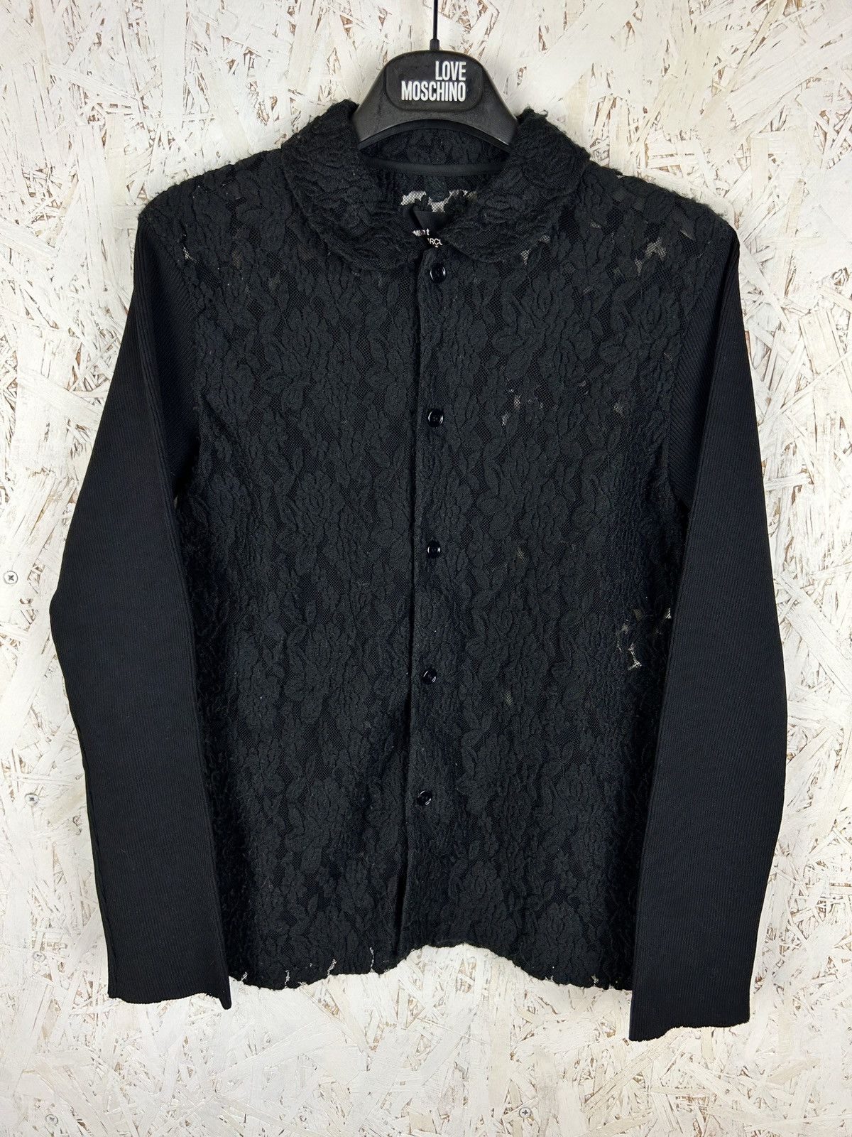 Tricot Comme des Garcons 90s Comme Des Garcons 1999 Lace Archive Button Up Shirt Size S / US 4 / IT 40 - 1 Thumbnail