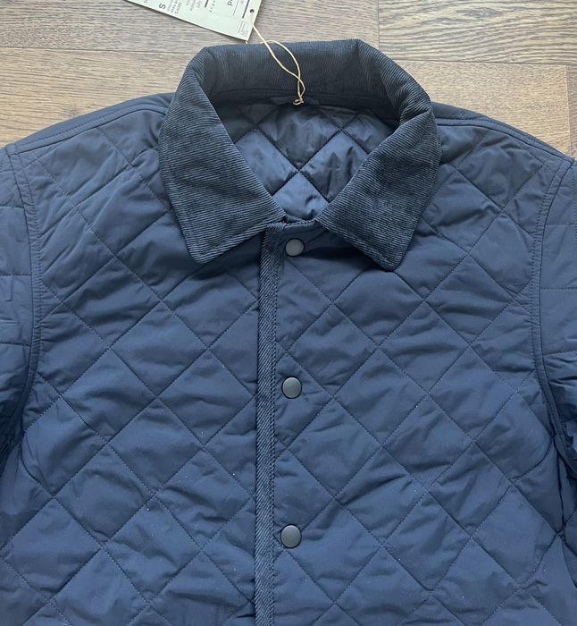 Muji MUJI Japan Men Dark Navy Army Military Winter Quilted Jacket | Grailed