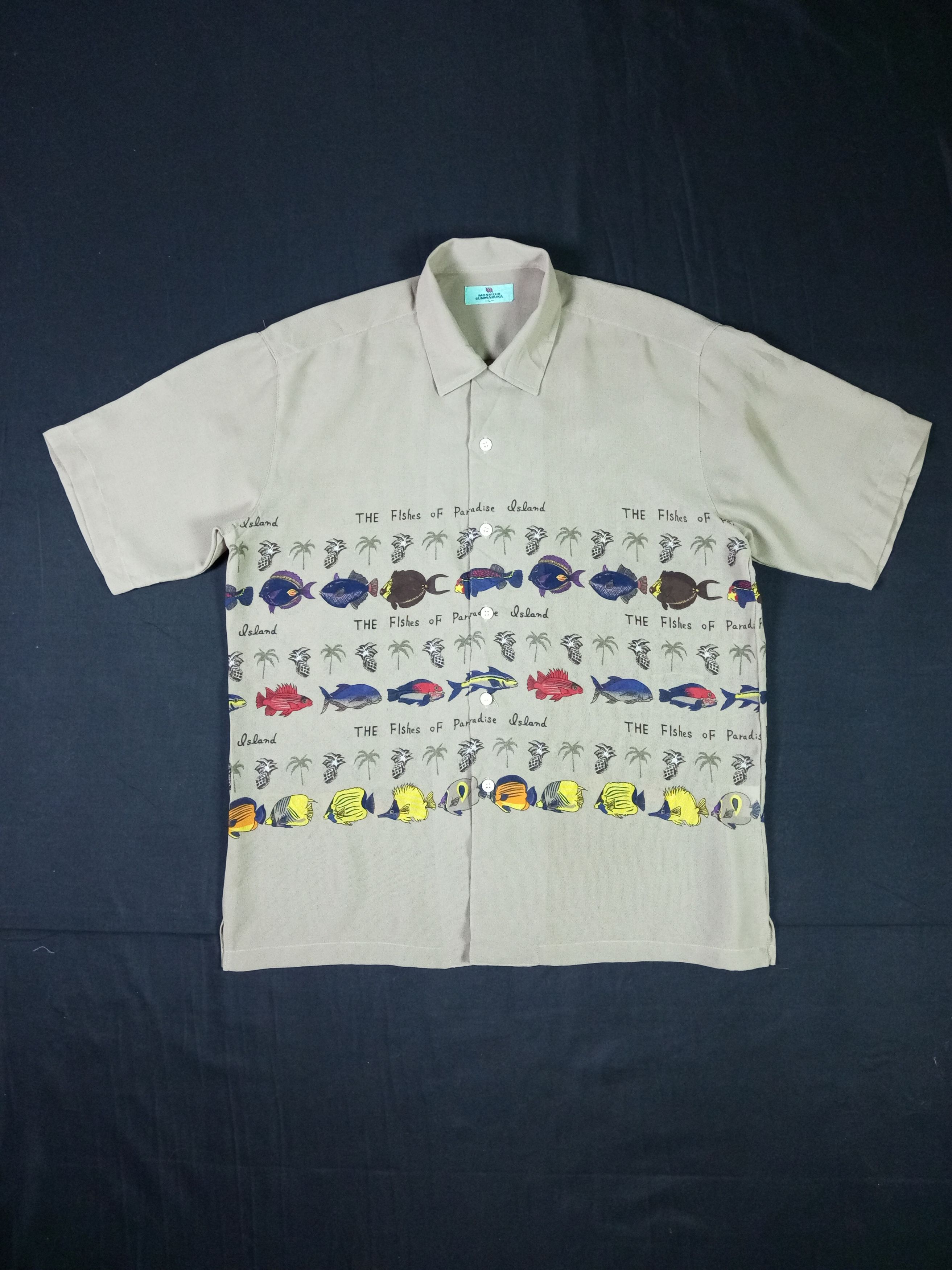 Japanese Brand 🔥Japanese brand Monsieur Sunmaruka Hawaii style shirt Size US L / EU 52-54 / 3 - 1 Thumbnail