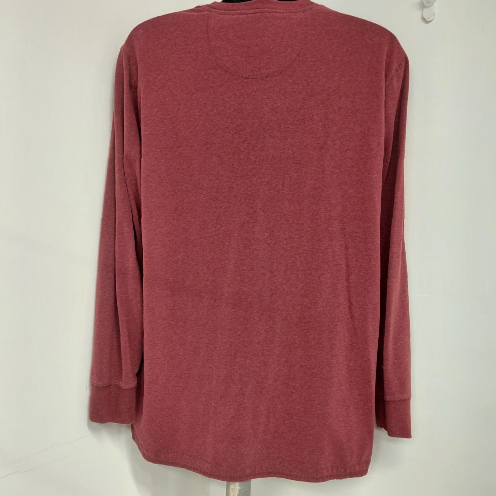 Vintage Outdoor Life Sueded Henley Shirt Men L Burnt Red Long Sleeve Button Shirt HENLEY Outdoor Life Size US L / EU 52-54 / 3 - 6 Thumbnail