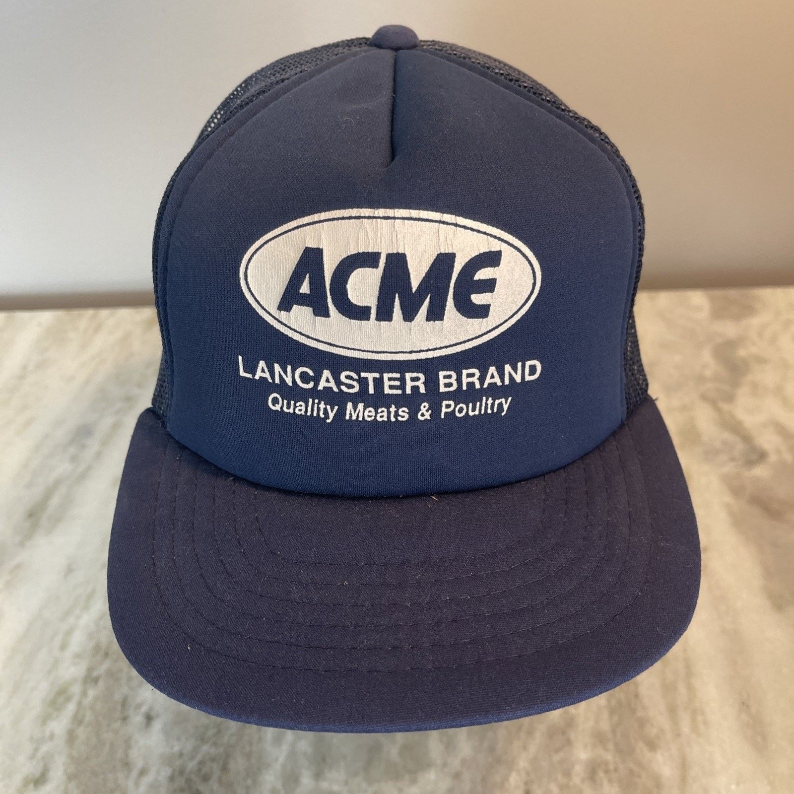 Vintage Vtg 1980’s Trucker Hat Snapback Cap ACME Food Lancaster 9 Size ONE SIZE - 1 Thumbnail