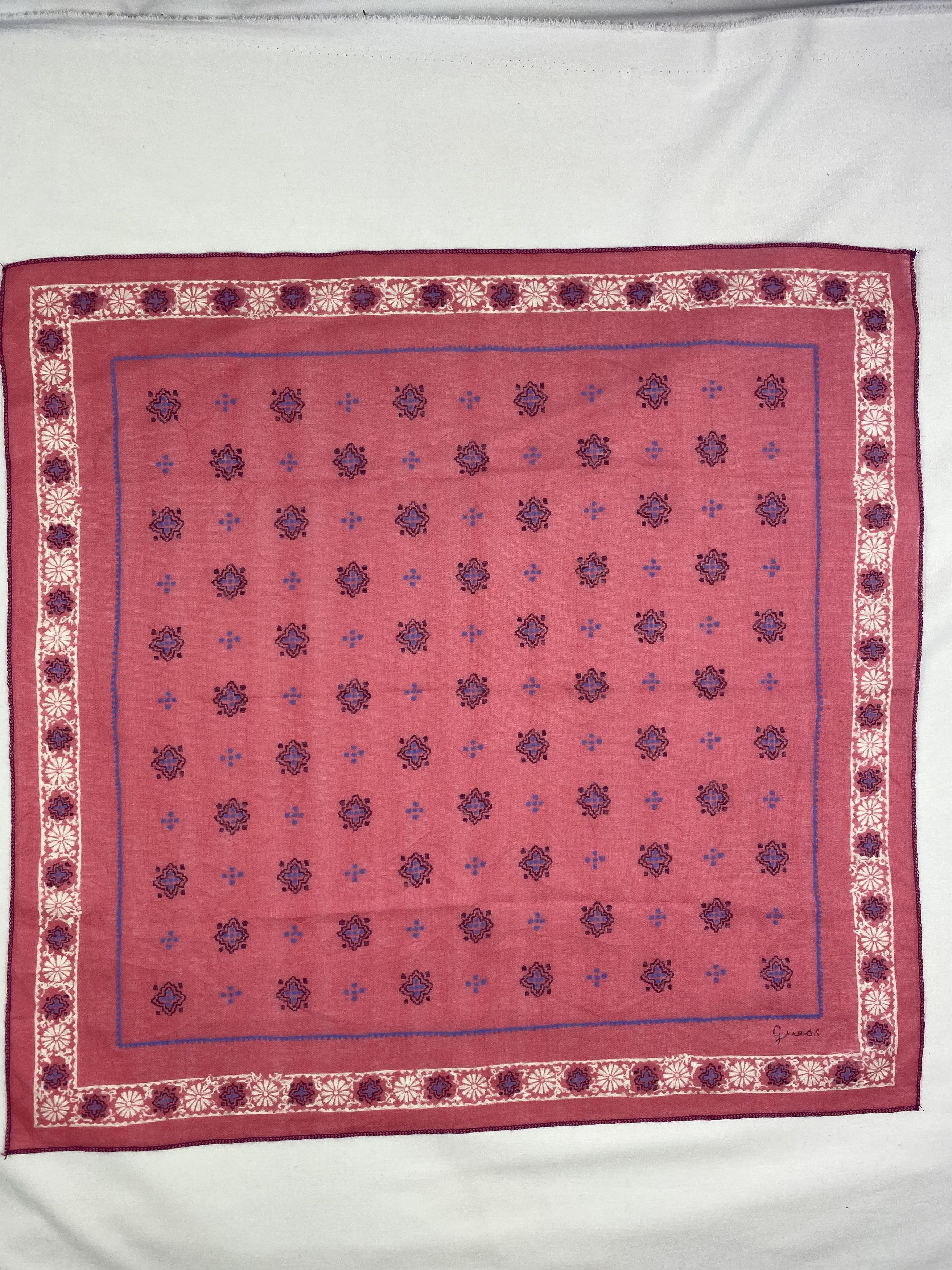Guess × Vintage Guess Handkerchief / Bandana / Neckerchief Size ONE SIZE - 3 Thumbnail