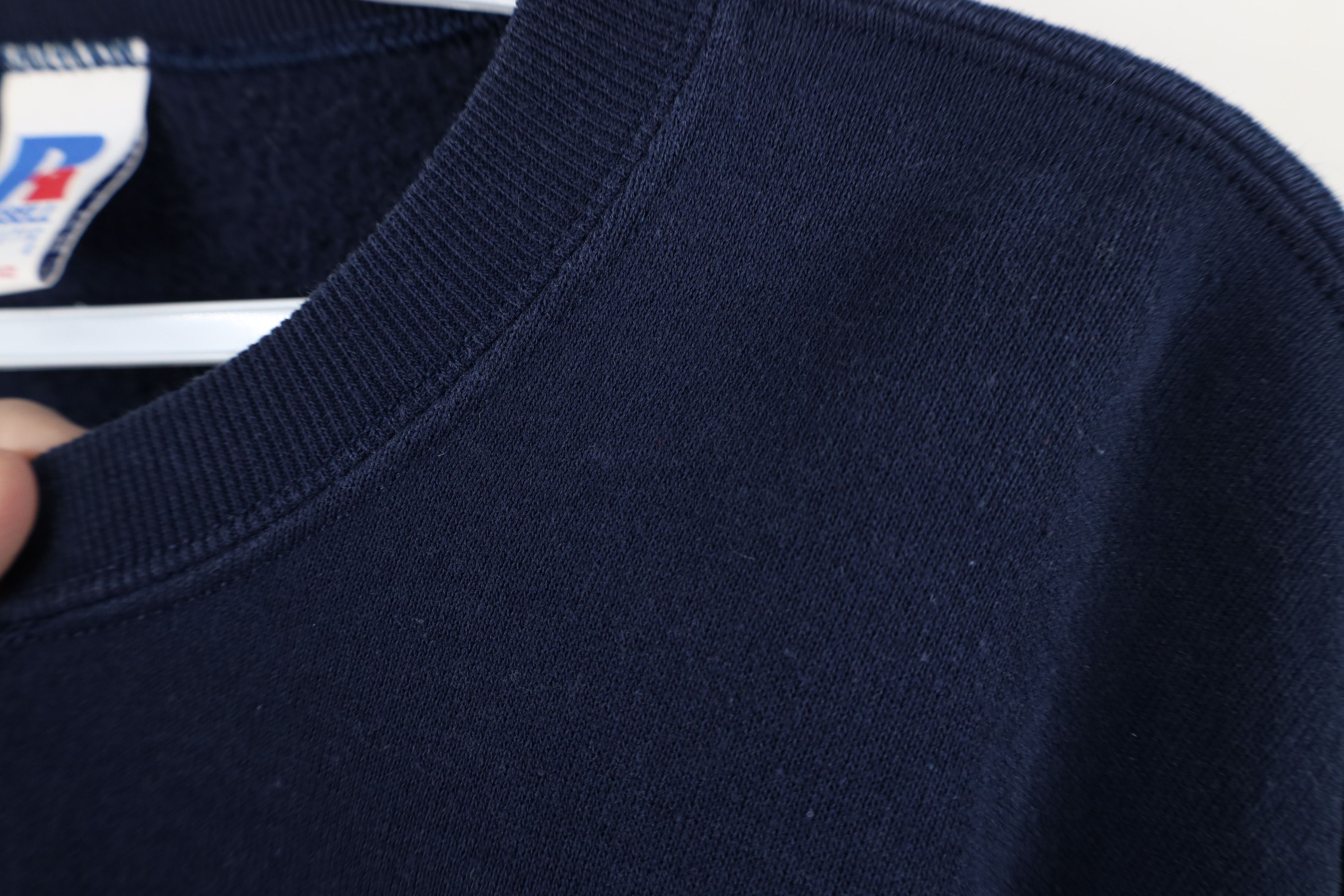 Russell Athletic Vintage 90s Russell Athletic Crewneck Sweatshirt Navy Blue Size US XL / EU 56 / 4 - 6 Thumbnail