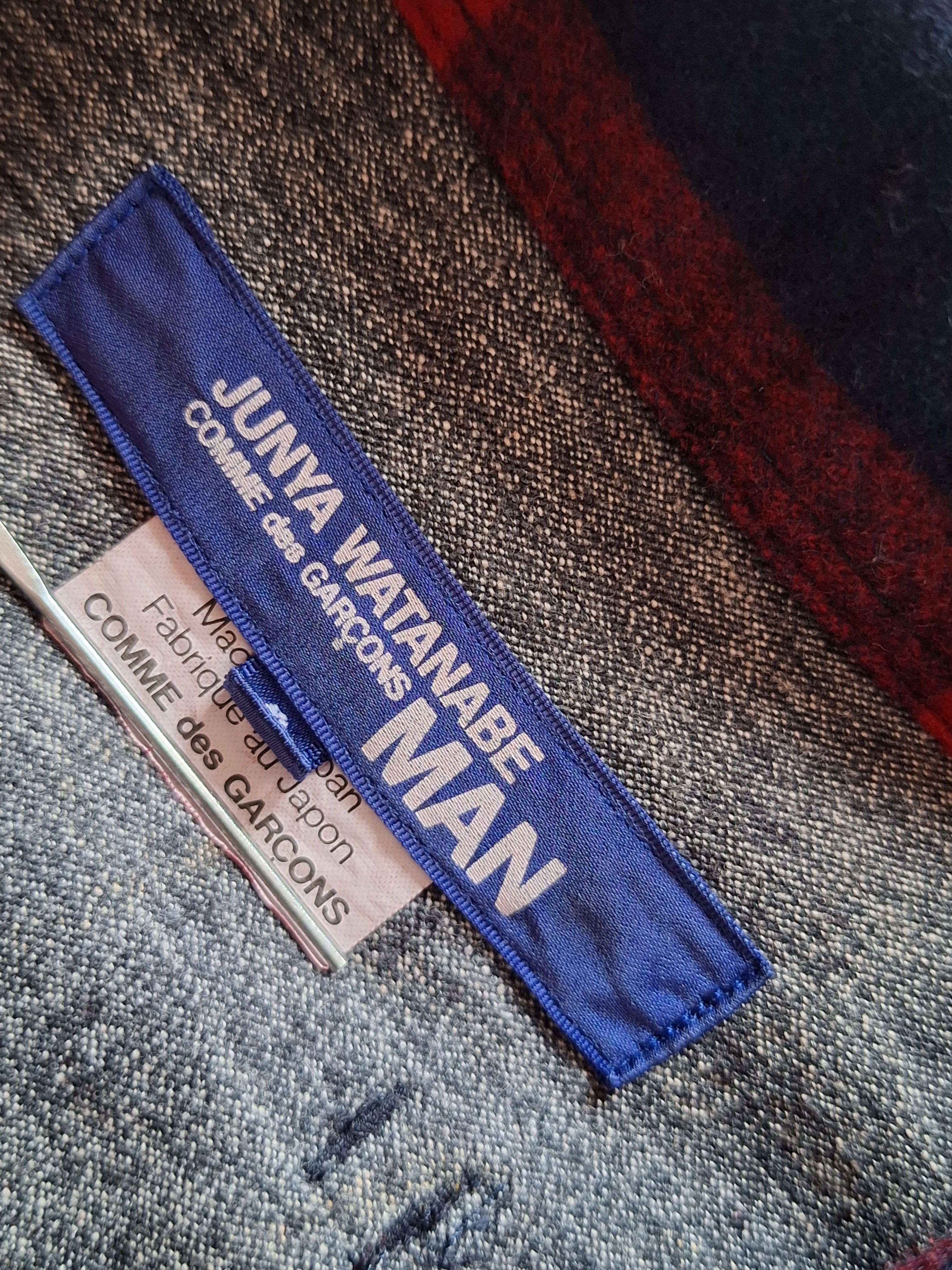 Junya Watanabe JUNYA WATANABE MAN / COMME des GARCONS - Plaid Shirt Size US S / EU 44-46 / 1 - 3 Thumbnail